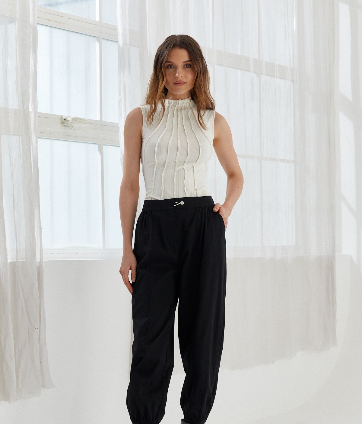 NAAR 32203 PANTOLON SİYAH