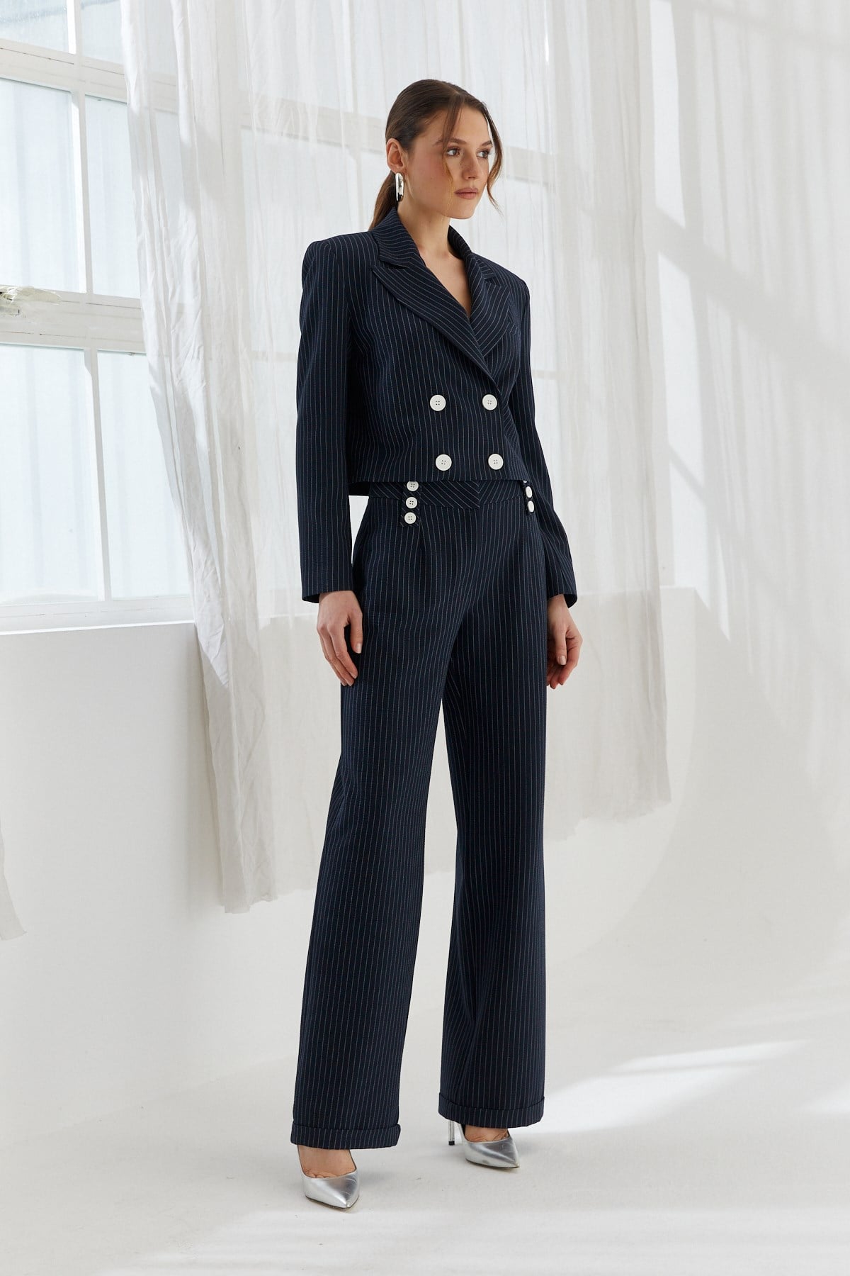 NAAR 32208 PANTOLON LACİVERT