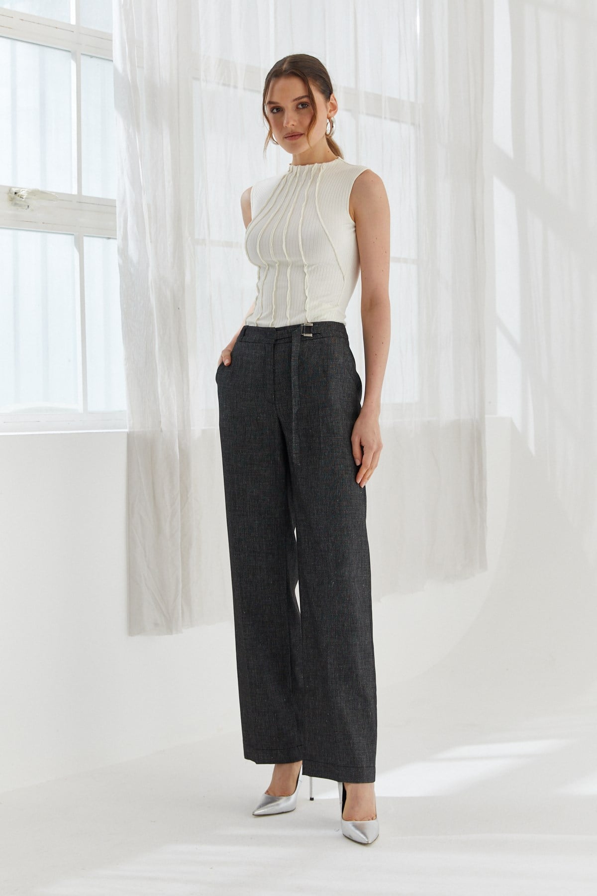 NAAR 32209 PANTOLON SİYAH