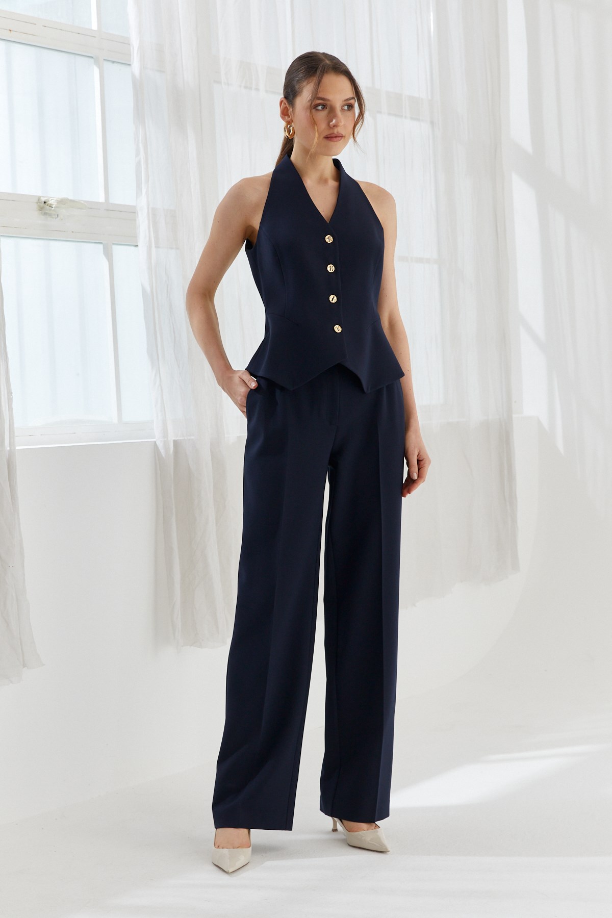 NAAR 32214 PANTOLON LACİVERT