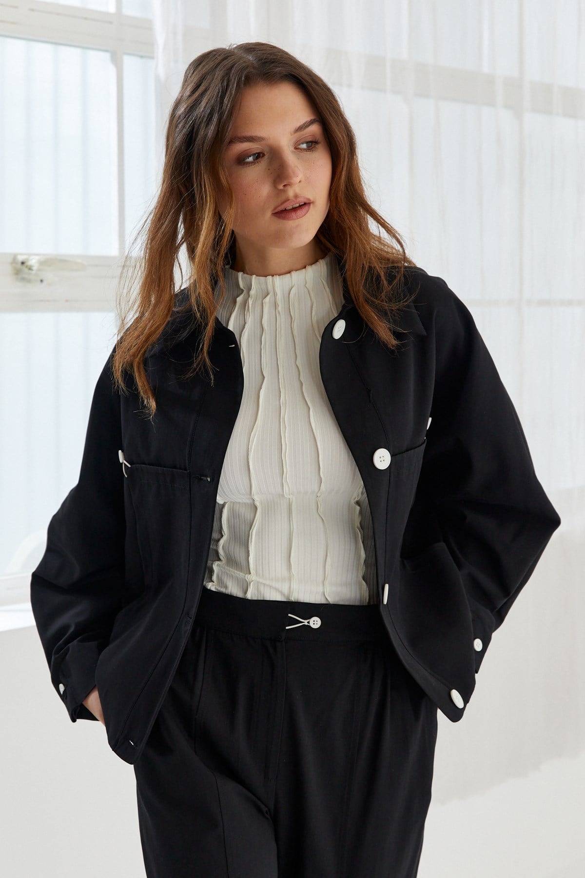 NAAR 32603 BOMBER SİYAH