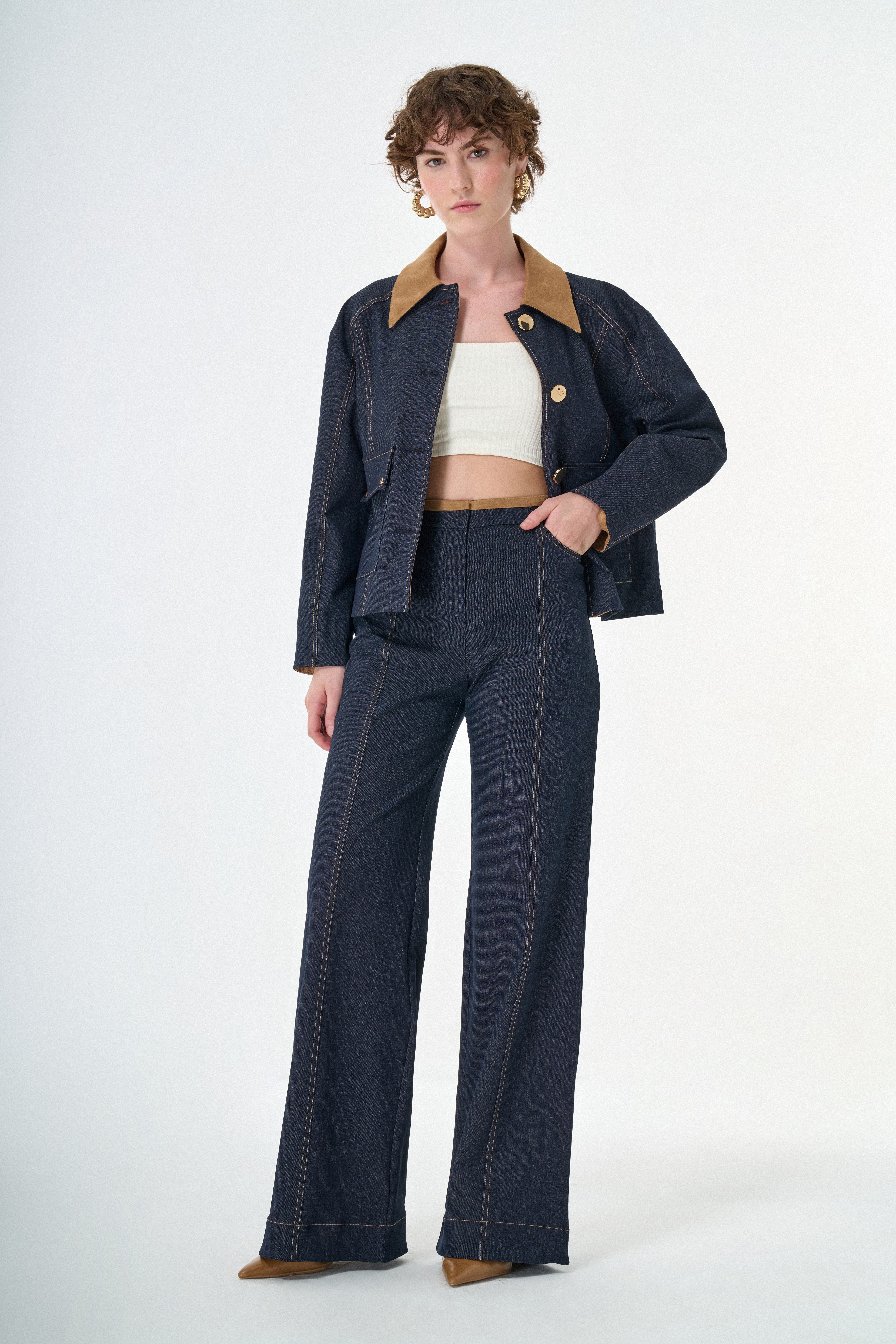 NAAR 42205 PANTOLON LACİVERT