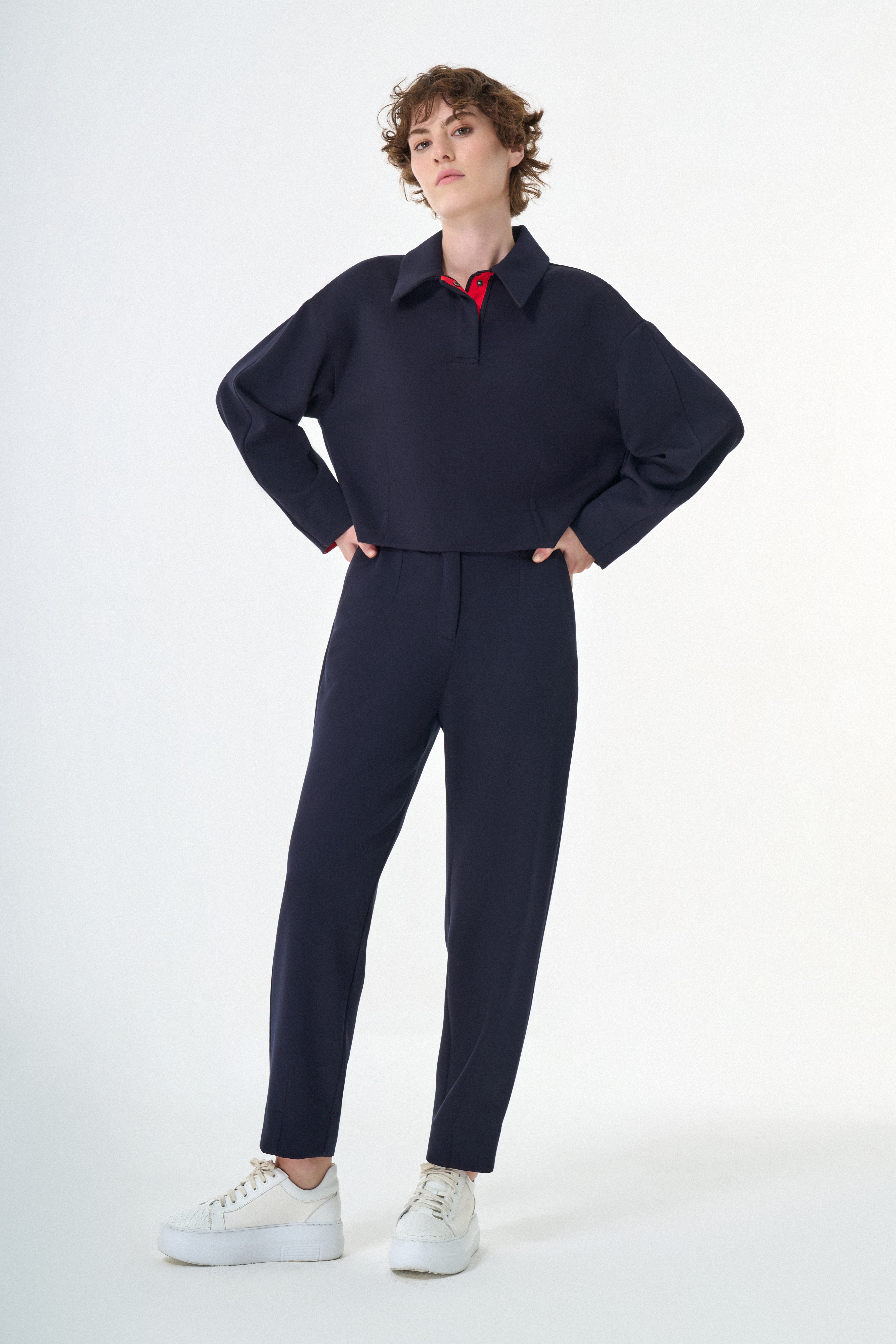 NAAR 42310 SWEAT LACİVERT
