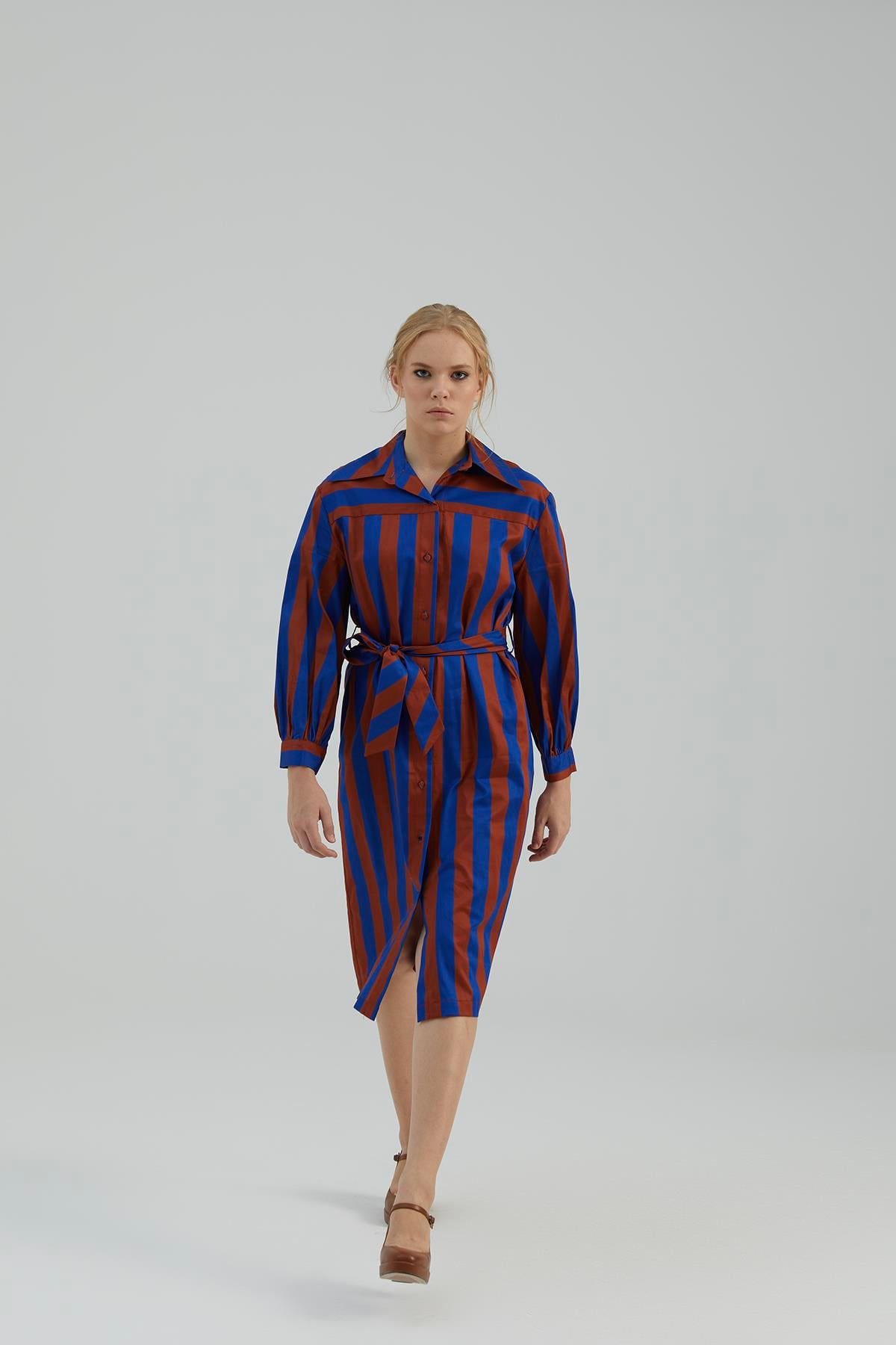 NAAR 51110 ELBİSE TARÇIN-SAKS