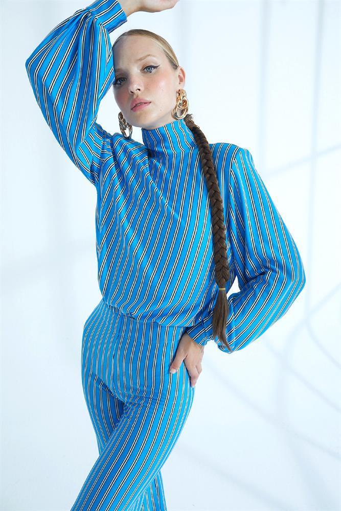 NAAR 51305 BLUZ MAVİ