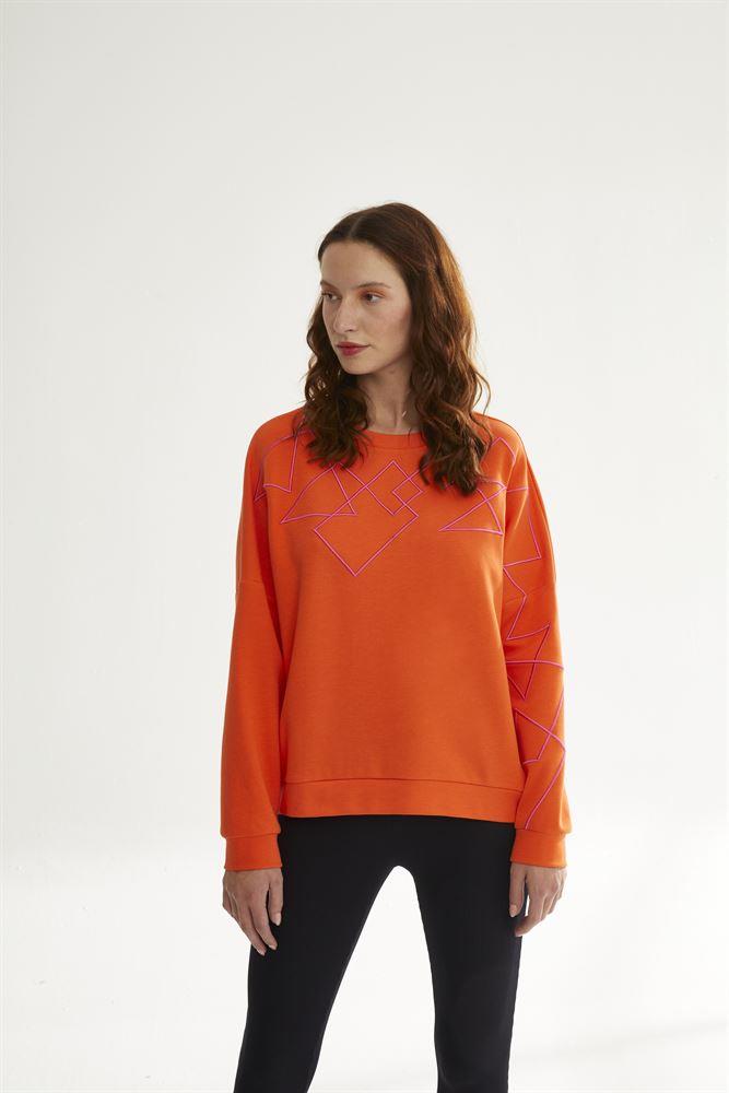 NAAR 51327 SWEAT TURUNCU