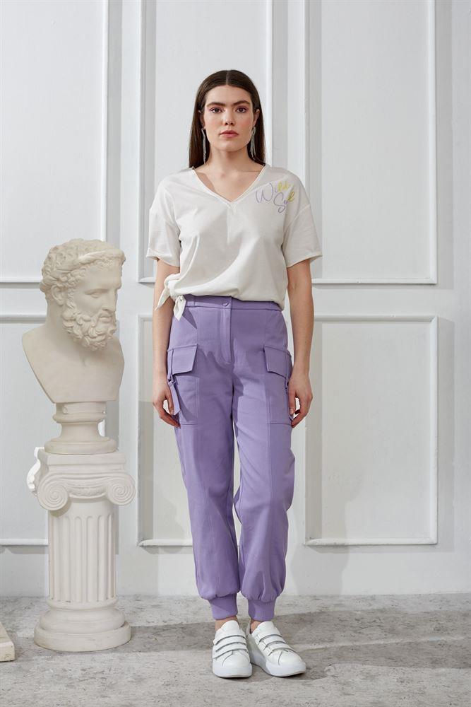 NAAR 61319 TSHİRT EKRU