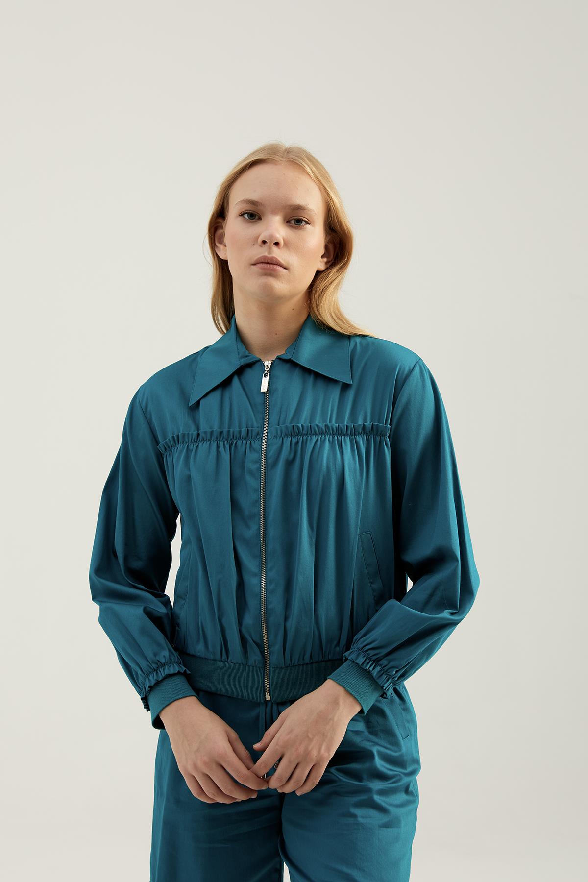 NAAR 61605 BOMBER PETROL YEŞİLİ