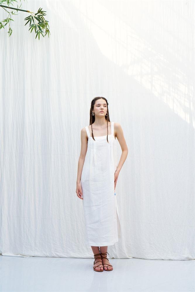 NAAR 81121 ELBİSE EKRU