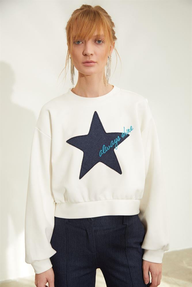 NAAR 81321 SWEAT EKRU
