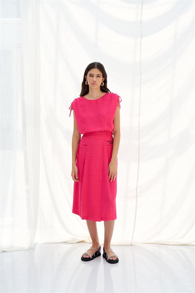 NAAR 81341 BLUZ FUŞYA