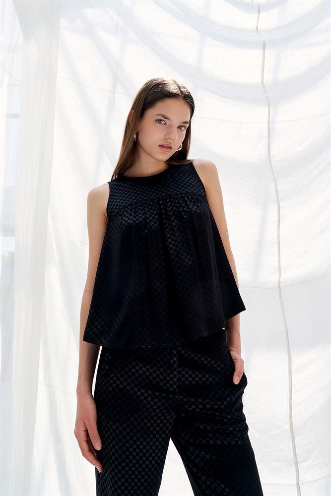 NAAR 81346 BLUZ SİYAH