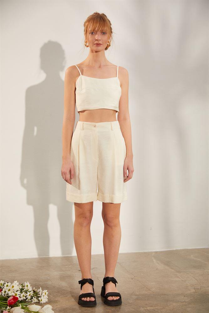 NAAR 81405 ŞORT EKRU