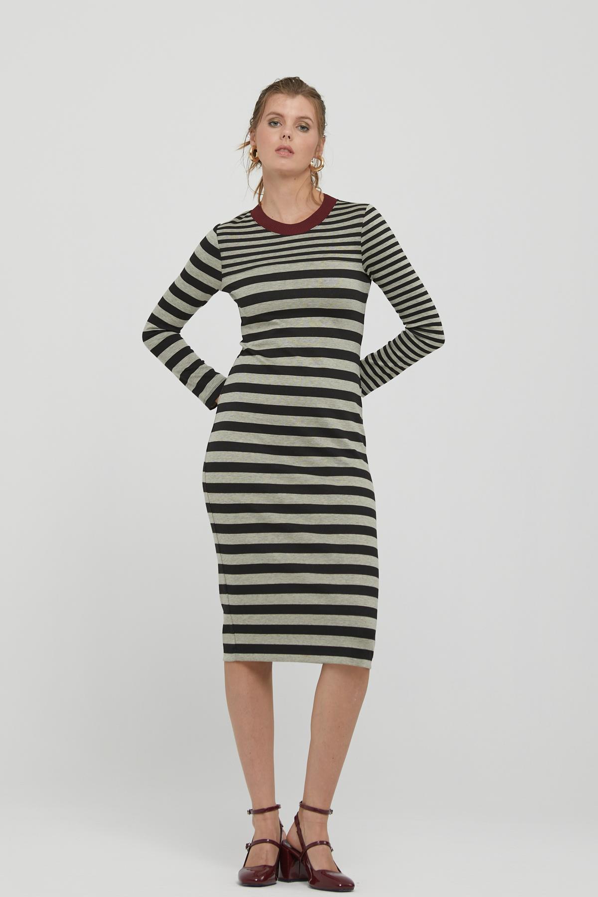 NAAR 91105 ELBİSE SARI