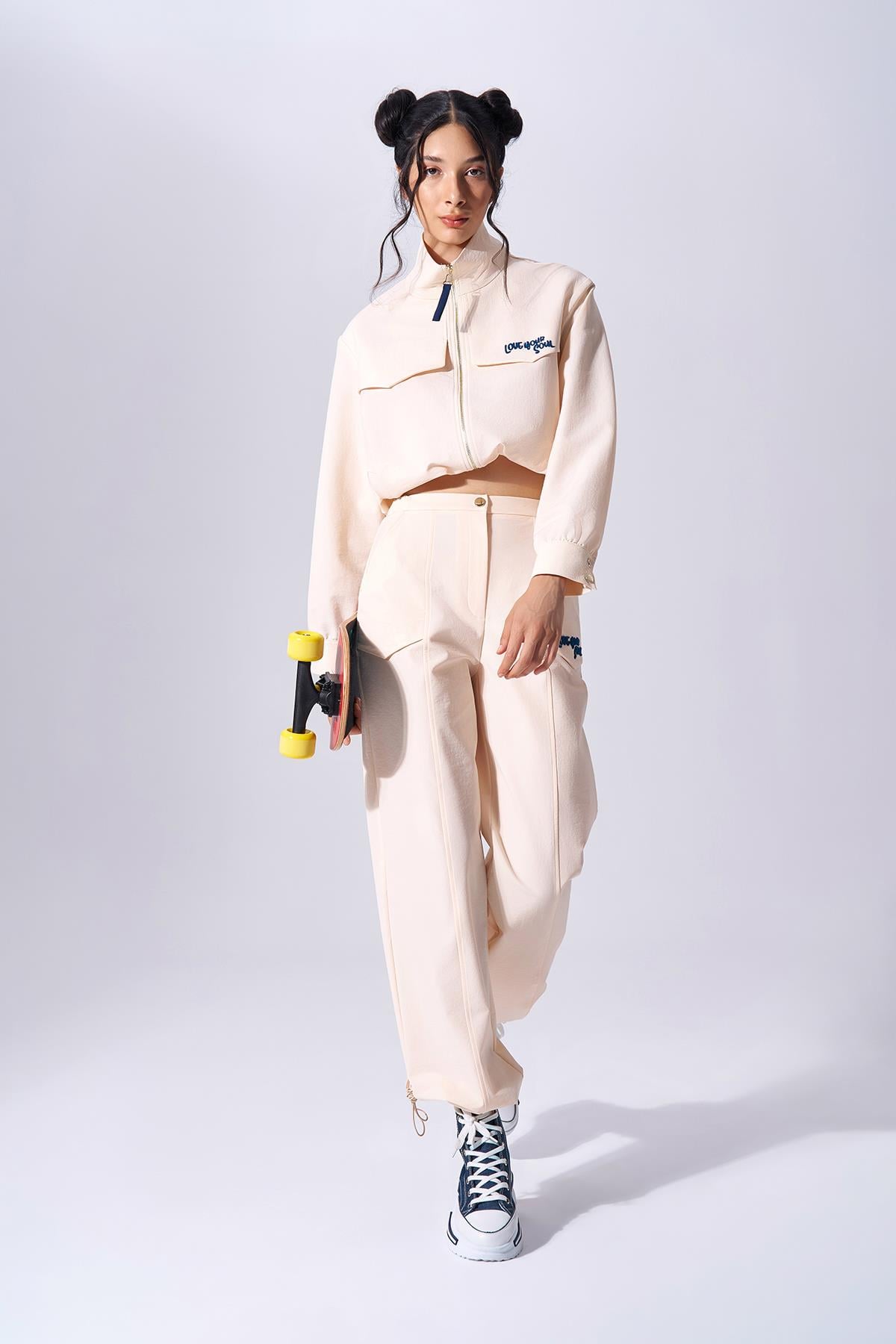 NAAR 91206 PANTOLON KREM