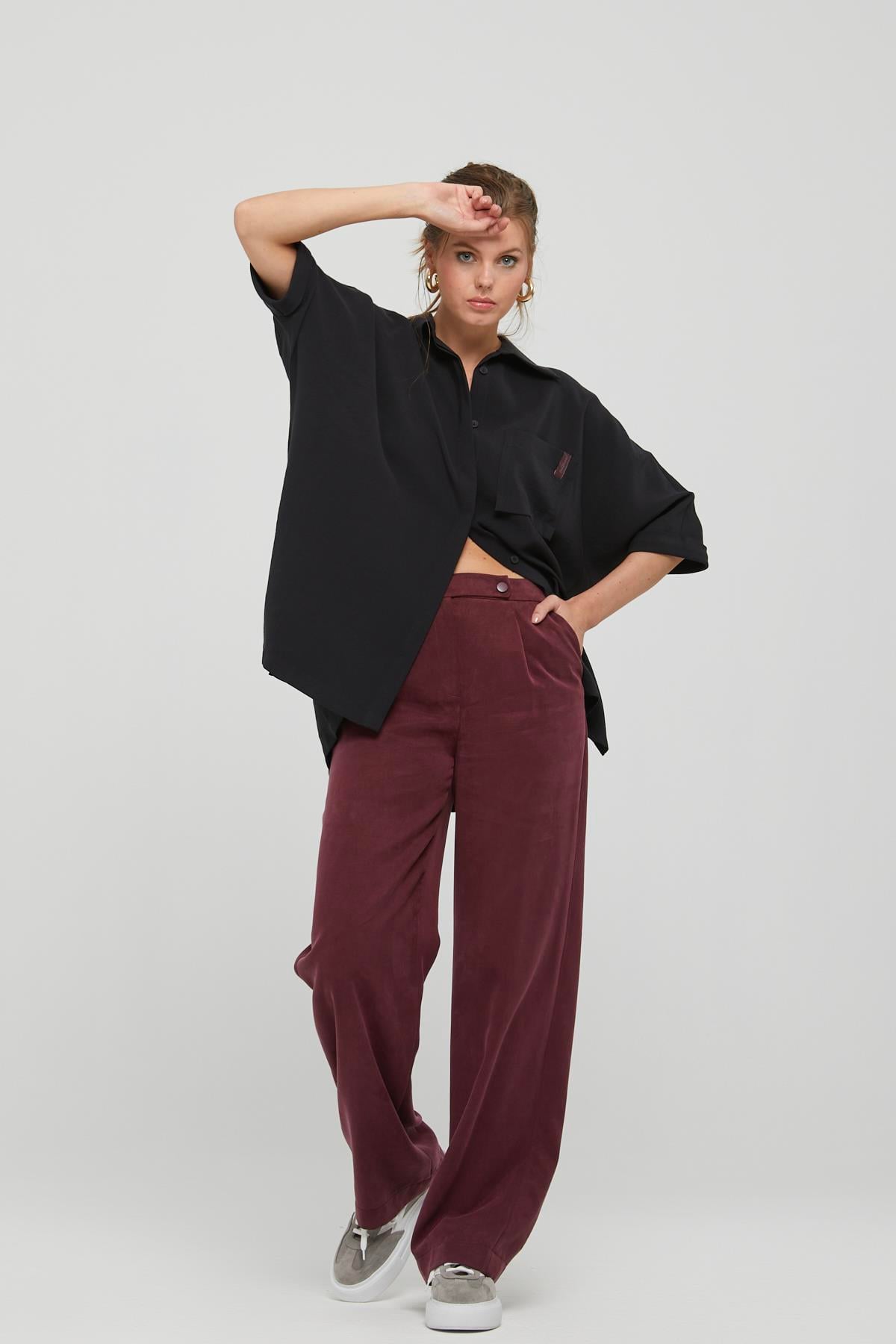 NAAR 91218 PANTOLON BORDO