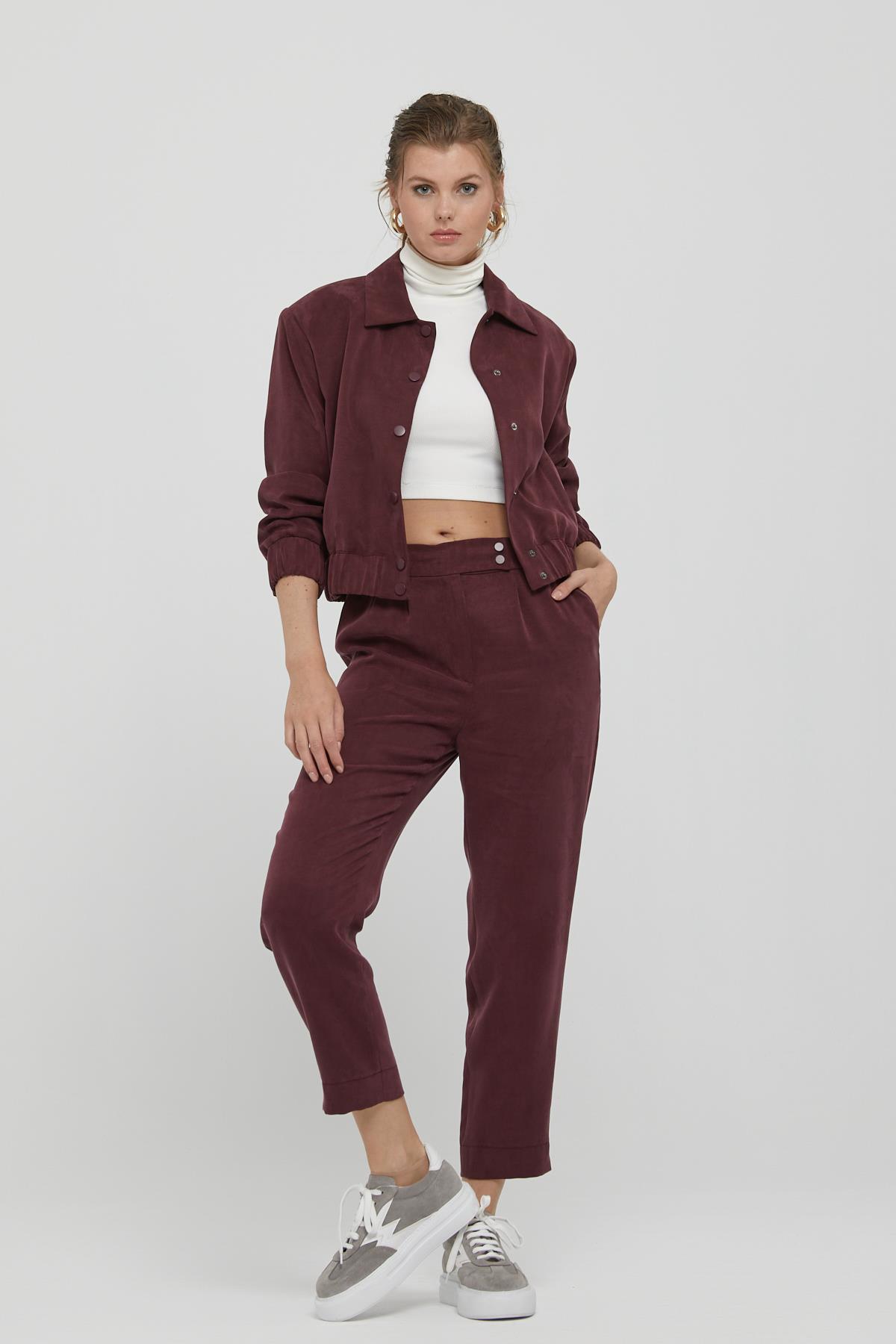 NAAR 91219 PANTOLON BORDO