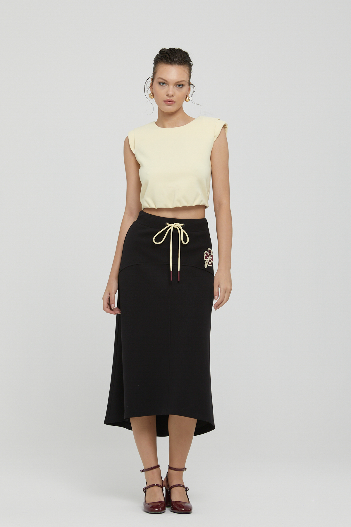 NAAR 91323 BLUZ AÇIK SARI