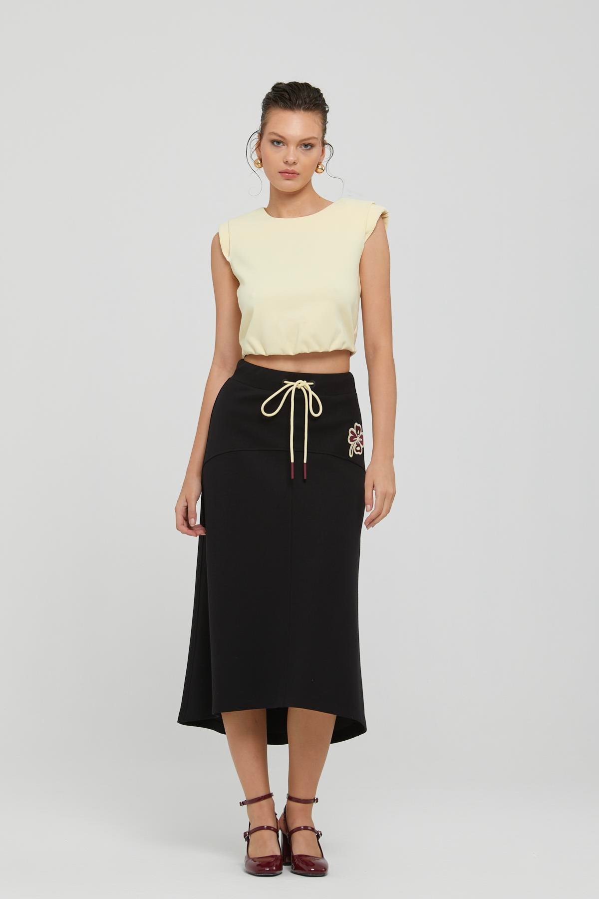 NAAR 91323 BLUZ AÇIK SARI