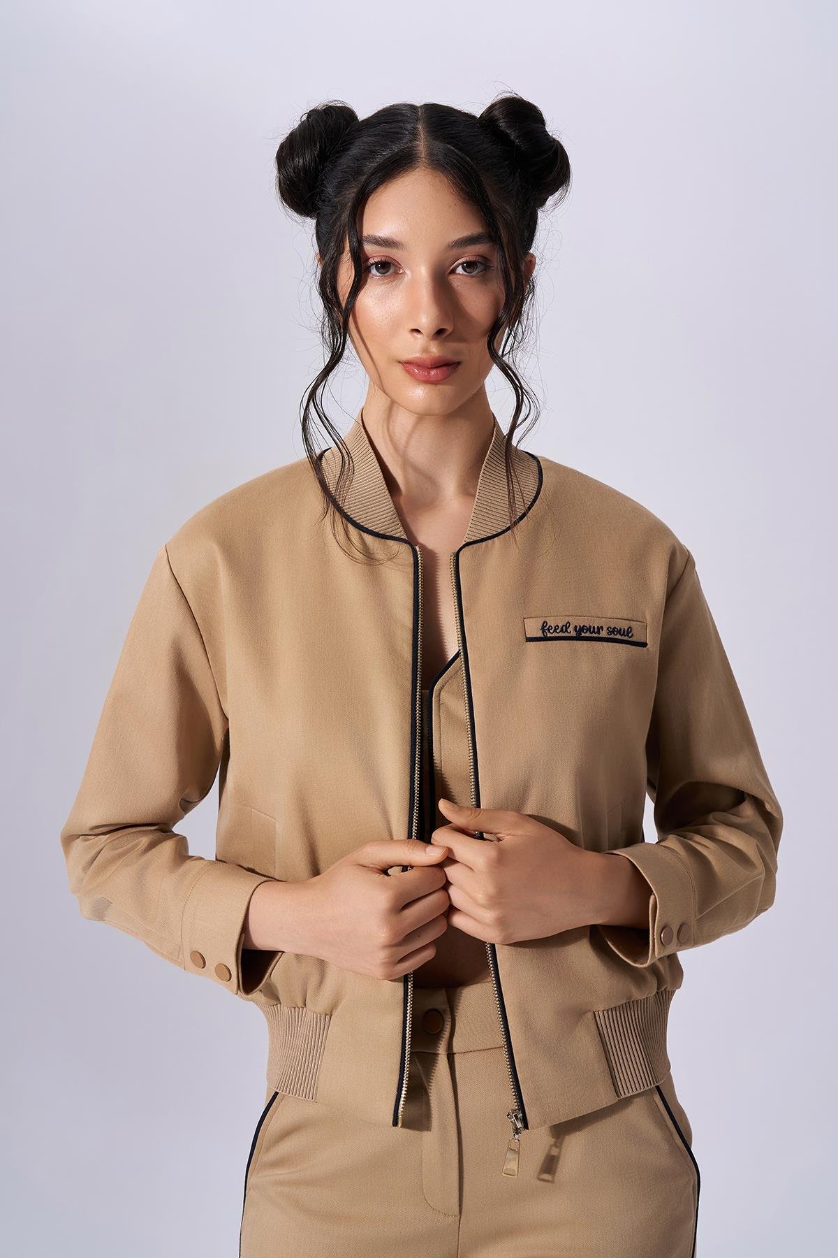 NAAR 91608 BOMBER CAMEL