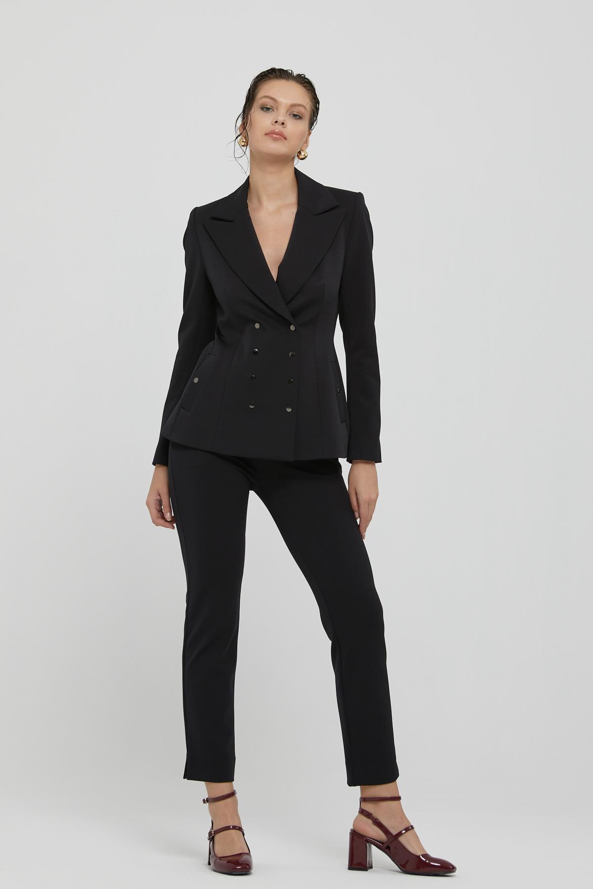 NAAR 91623 CEKET SİYAH