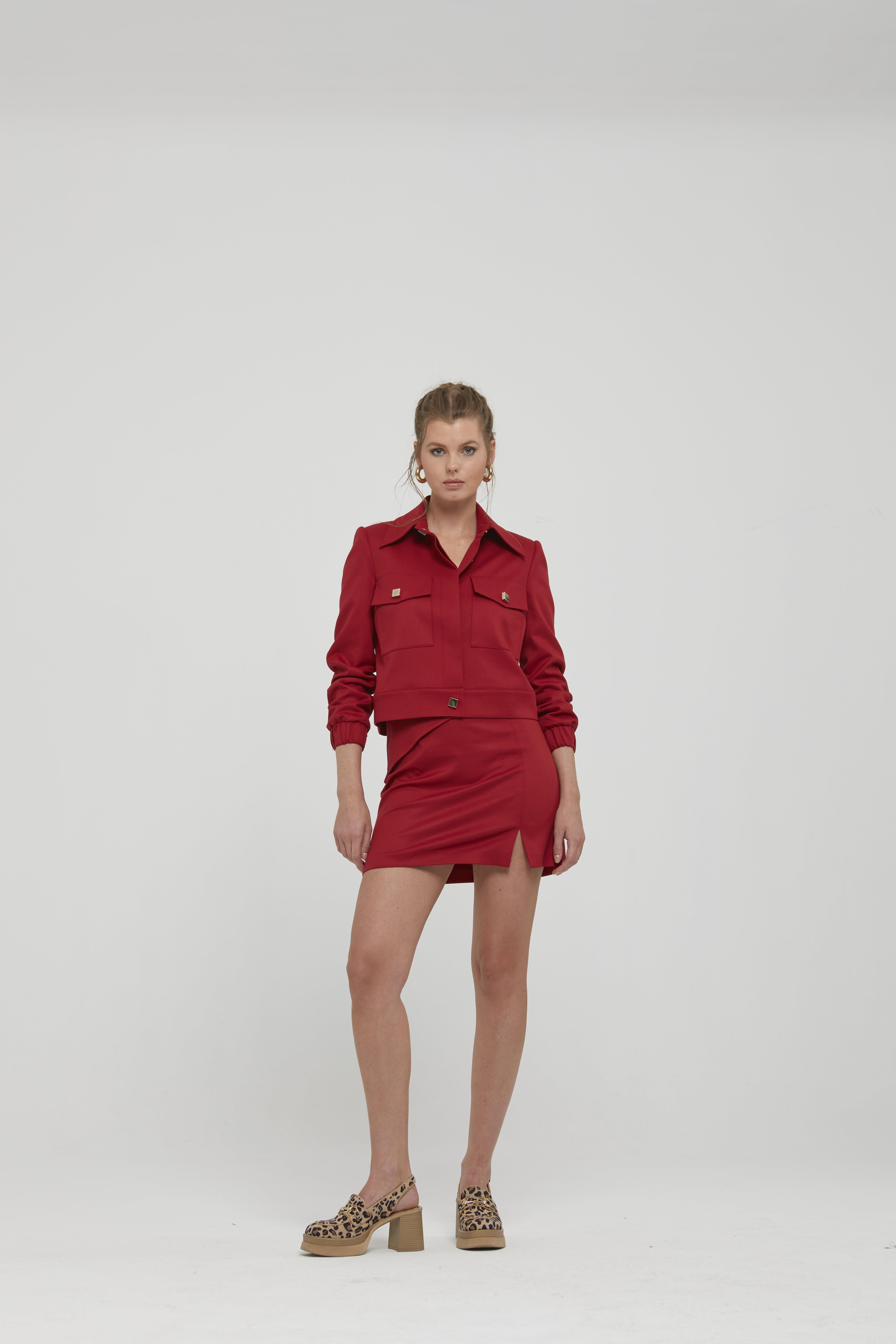 NAAR 91645 BOMBER KIRMIZI · 4