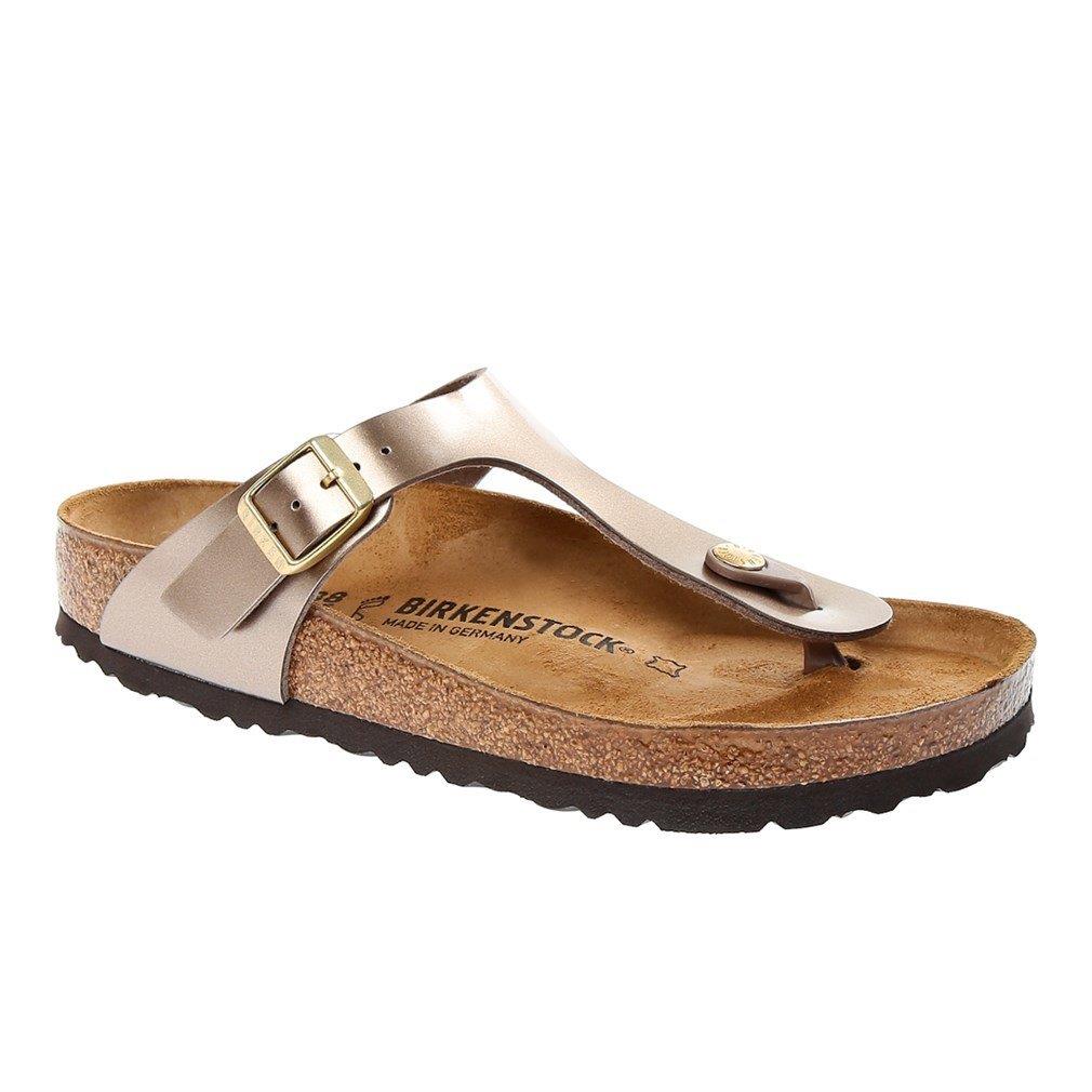 Birkenstock Gizeh BF Electric Metallic Taupe Kadın Terlik