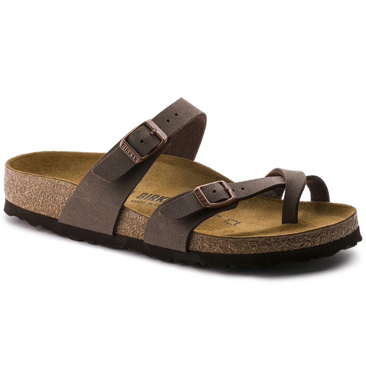 Birkenstock Mayari BF Mocca Kadın Parmak Arası Kahverengi Mantar Terlik