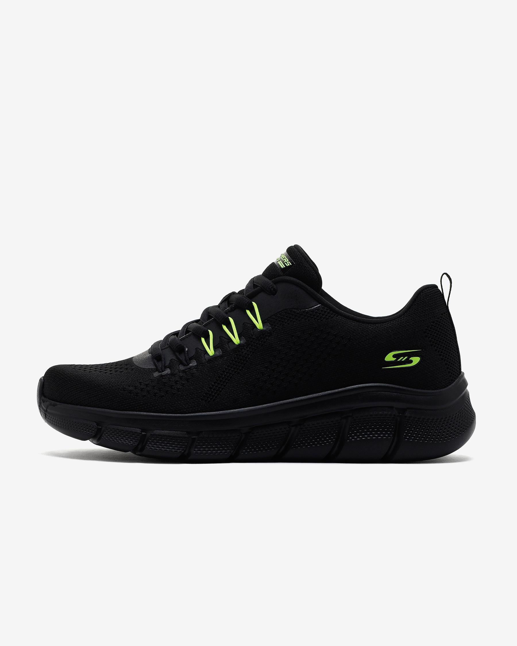 Bobs Sport B Flex - Electric Cool 118101 BBK Erkek Siyah Sneakers