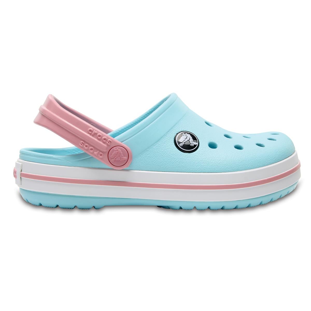 Crocs Crocband Clog K Ice Blue / White Çocuk Mavi Terlik