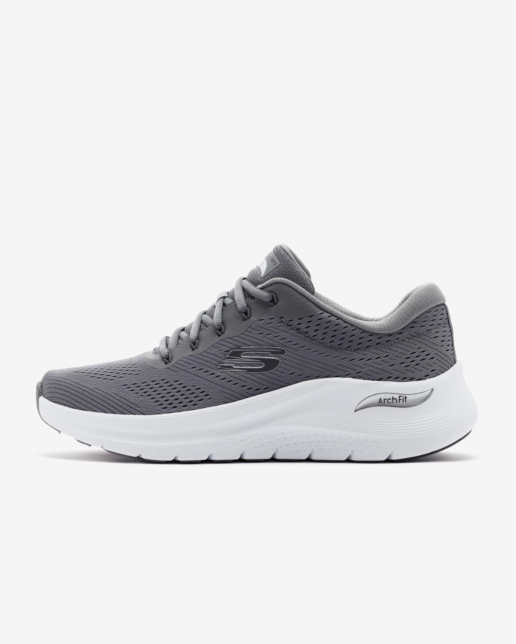 Skechers Arch Fit 2.0 232700 GRY Erkek Gri Spor Ayakkabı