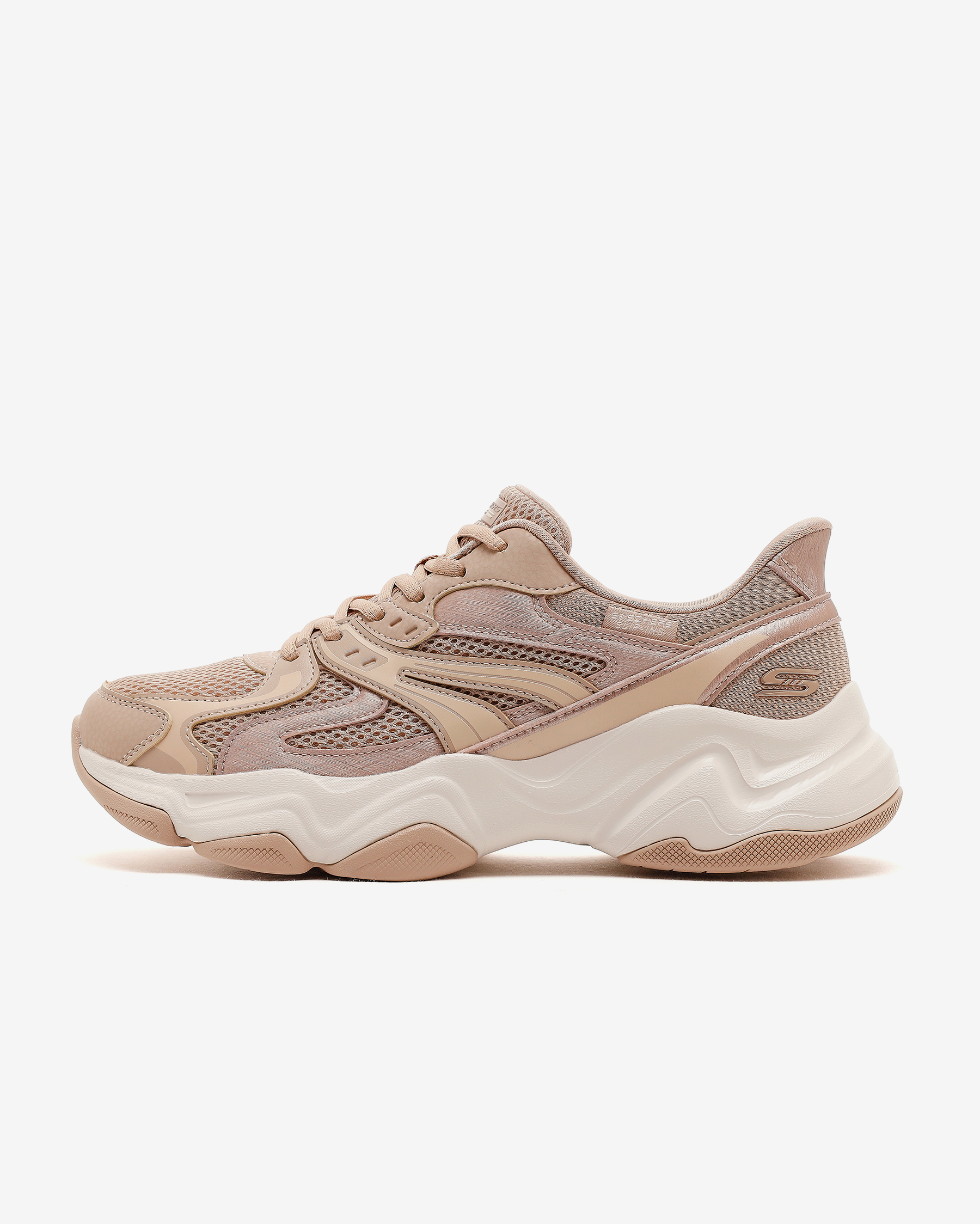 Skechers Bobs Diego 117689 TAN Kadın Bej Spor Ayakkabı