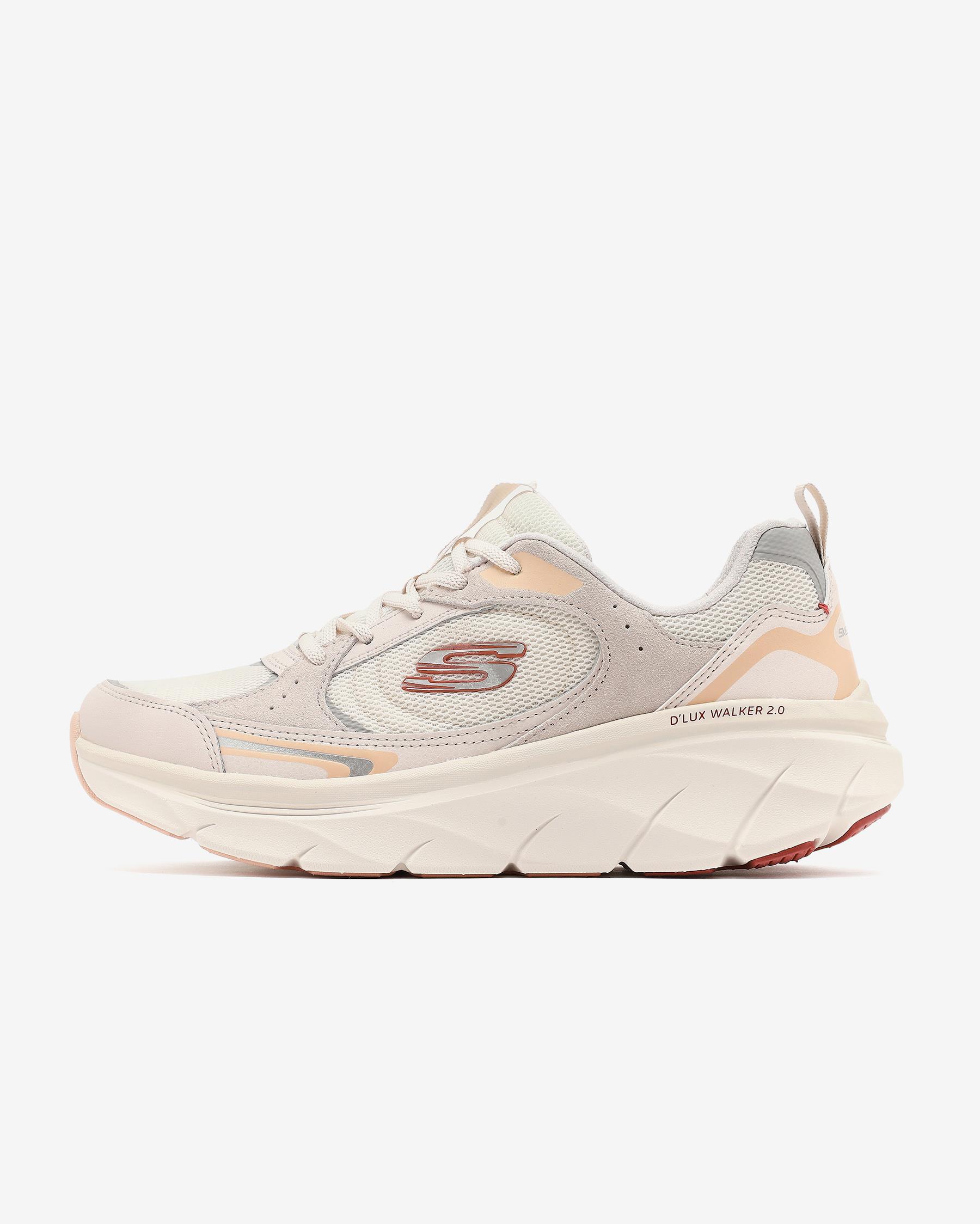 Skechers D'lux Walker 2.0 150008 NAT Kadın Bej Spor Ayakkabı