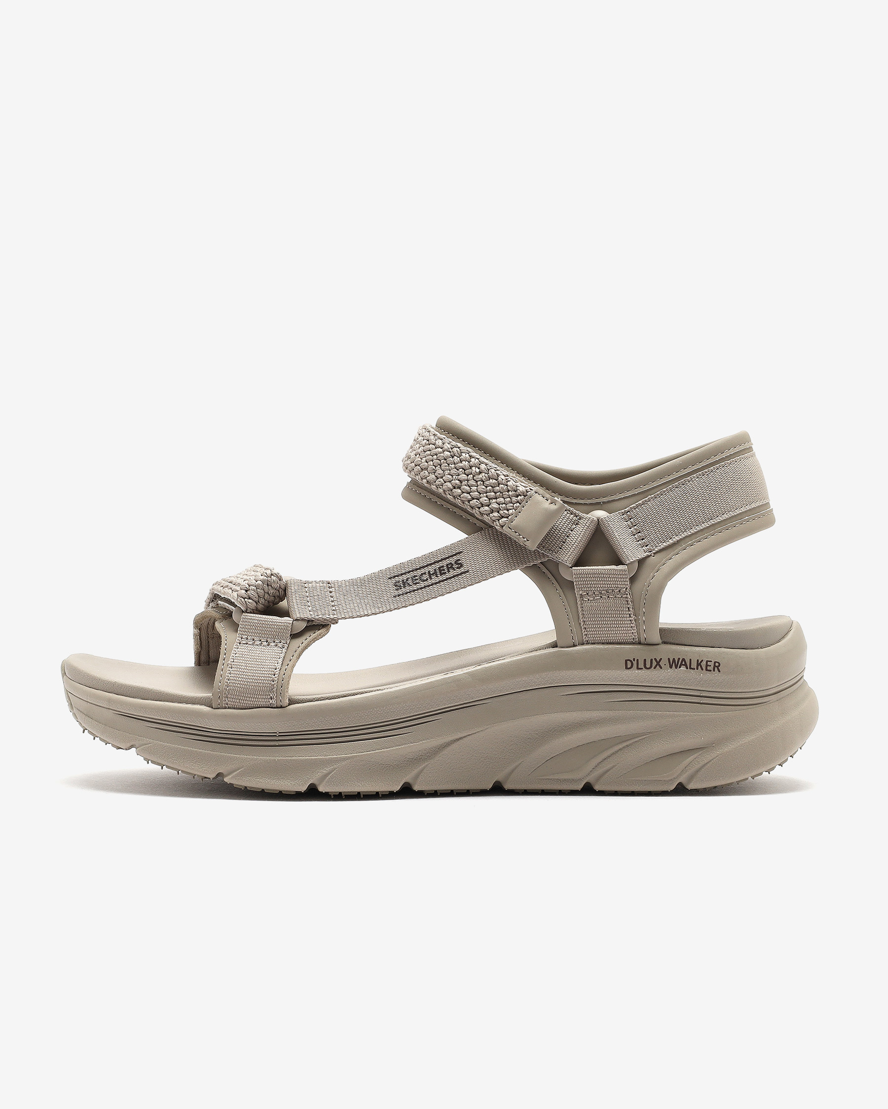 Skechers D'lux Walker - Pretty Field 119822 TPE Kadın Bej Sandalet