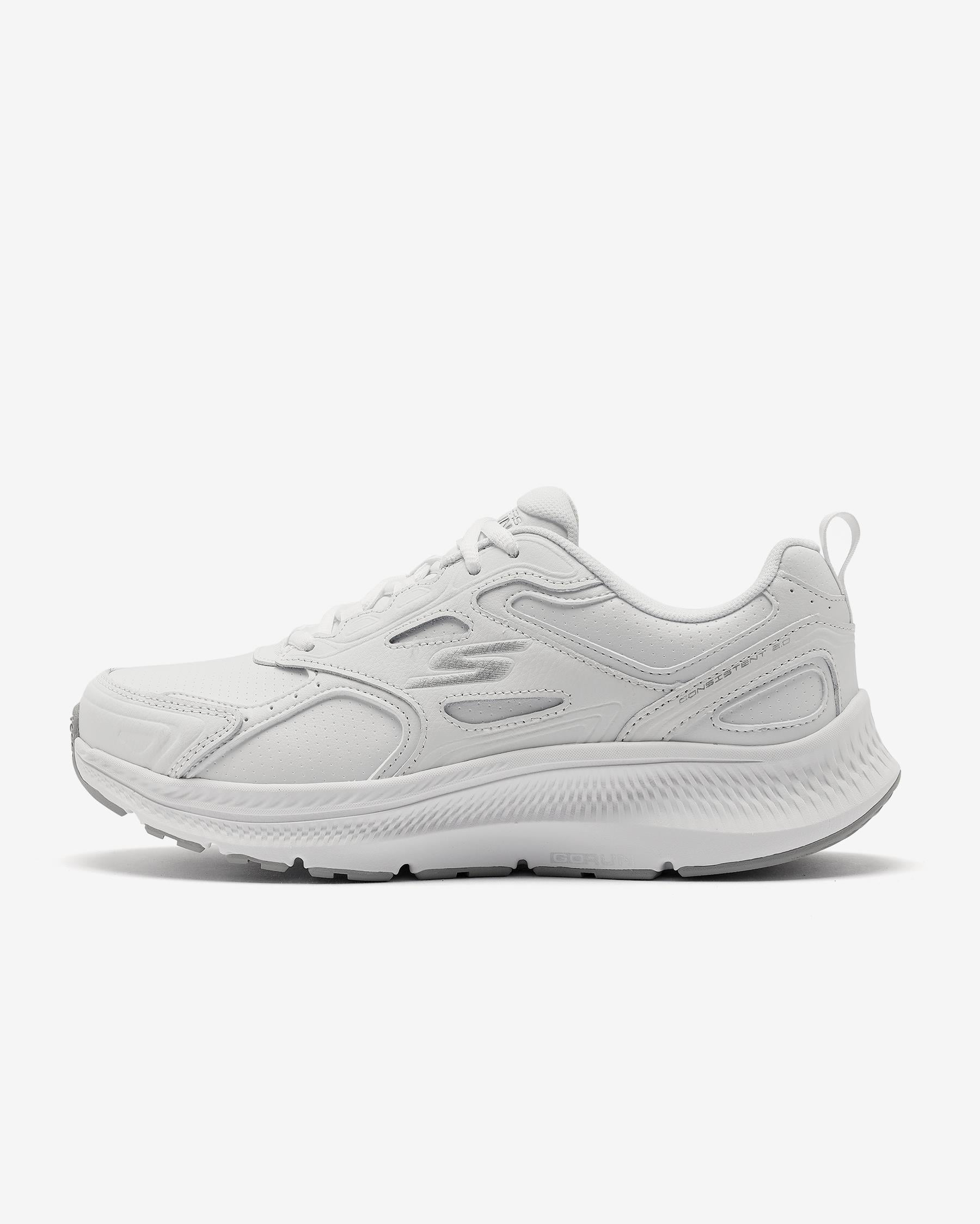 Skechers Go Run Consistent 2.0 - Sumpter Trail 128613 WHT Kadın Beyaz Koşu Ayakkabısı