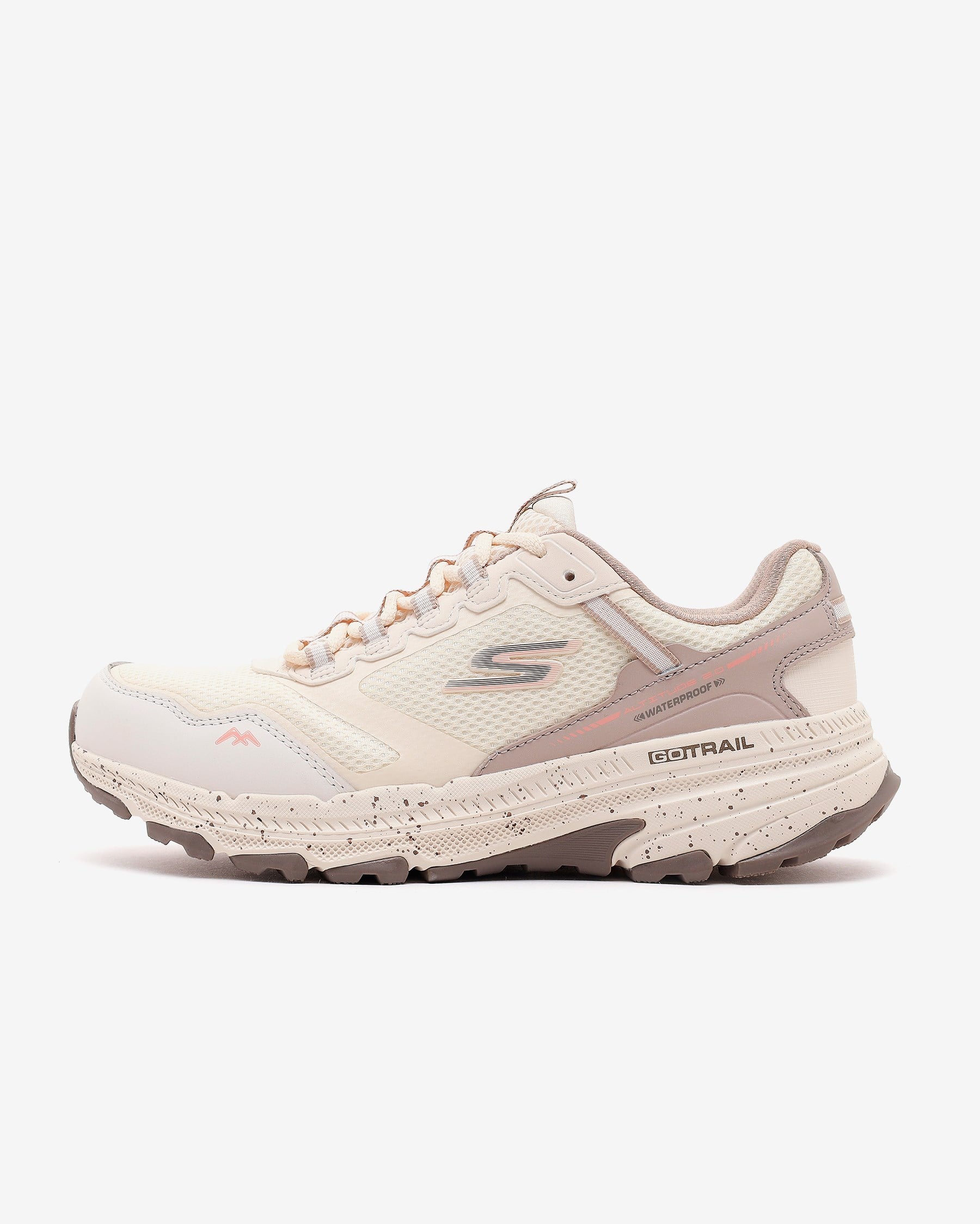 Skechers Go Run Trail Altitude 2.0 - Ravine 180451 NTTP Kadın Bej Outdoor Ayakkabı