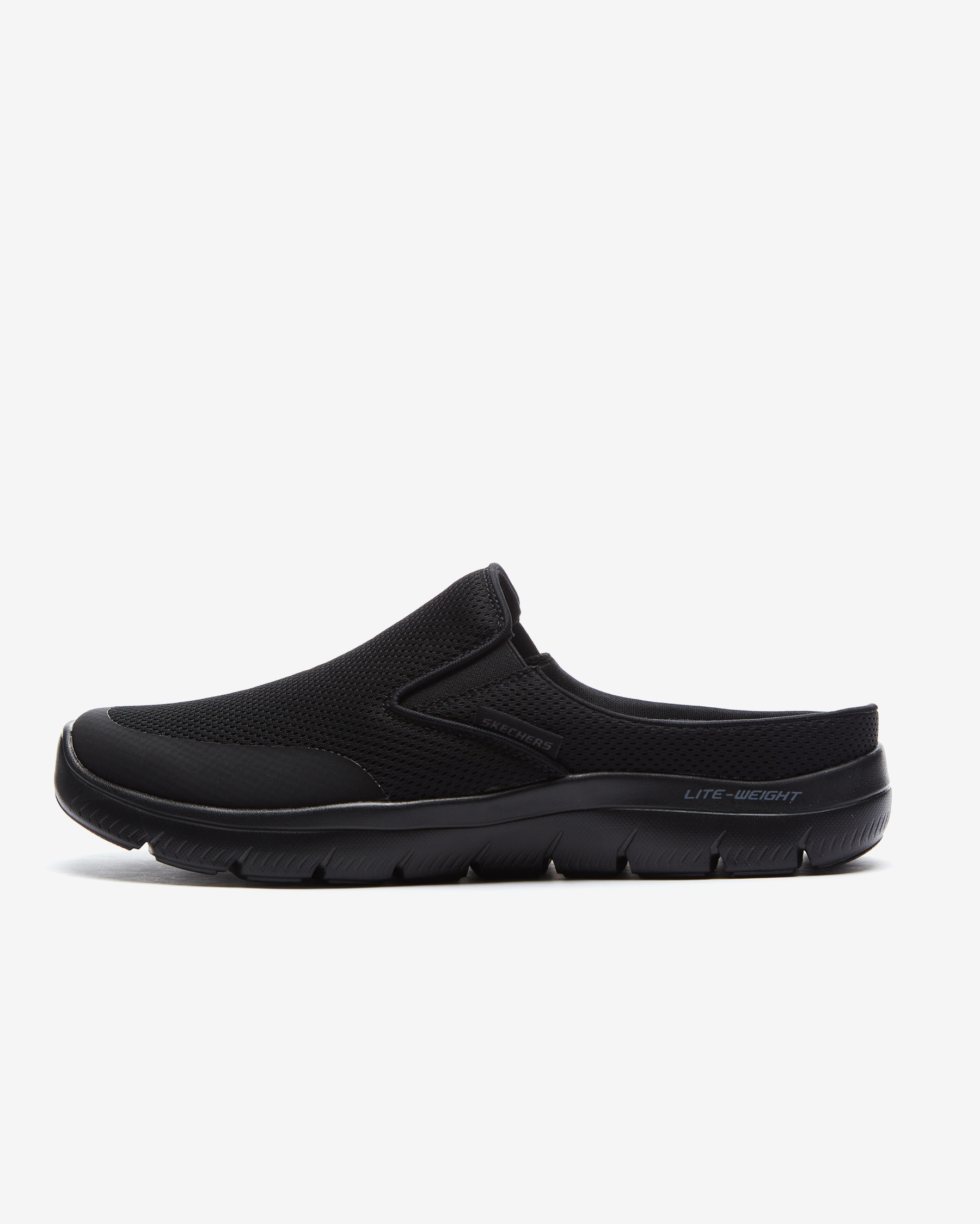 Skechers Summits 232296TK BBK Erkek Siyah Arkası Açık Spor Ayakkabı