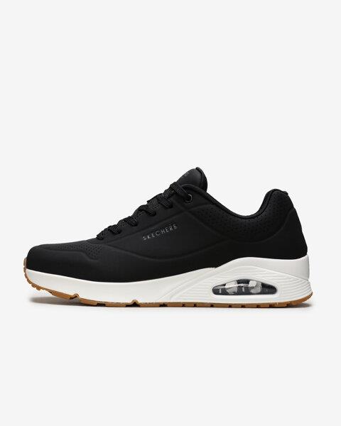 Uno - Stand On Air 52458 BLK Erkek Siyah Sneakers