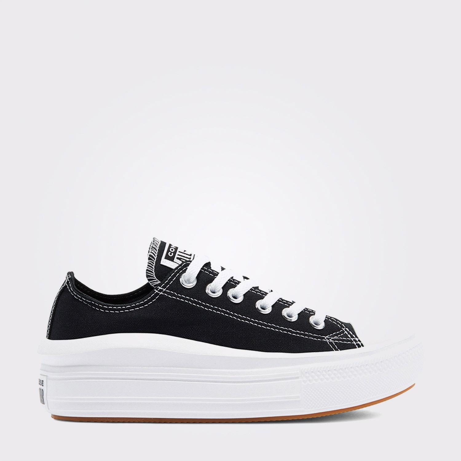 Converse Chuck Taylor All Star Move Unisex Siyah Platform Sneaker