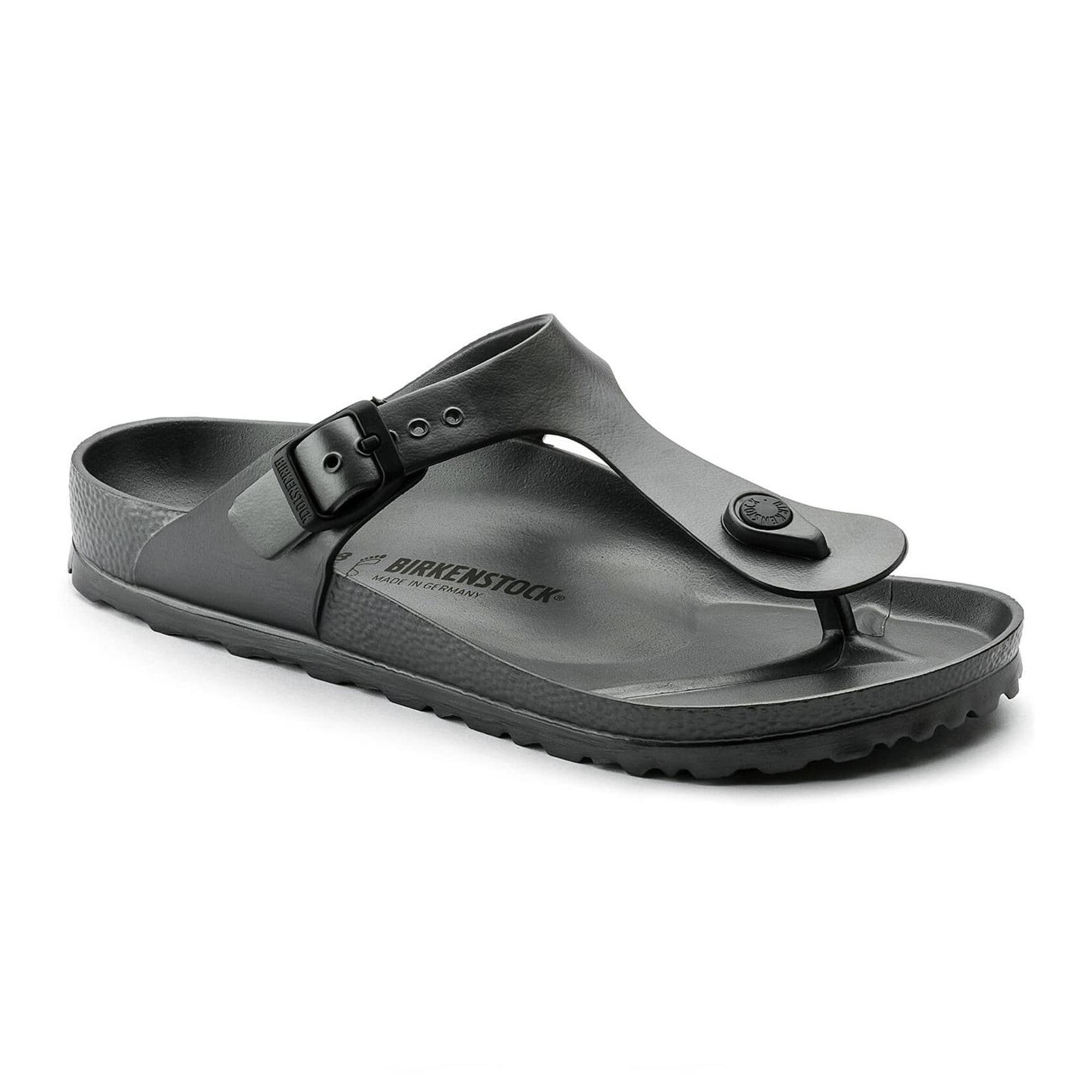 Birkenstock Gizeh Eva Metallic Anthracite Erkek Terlik