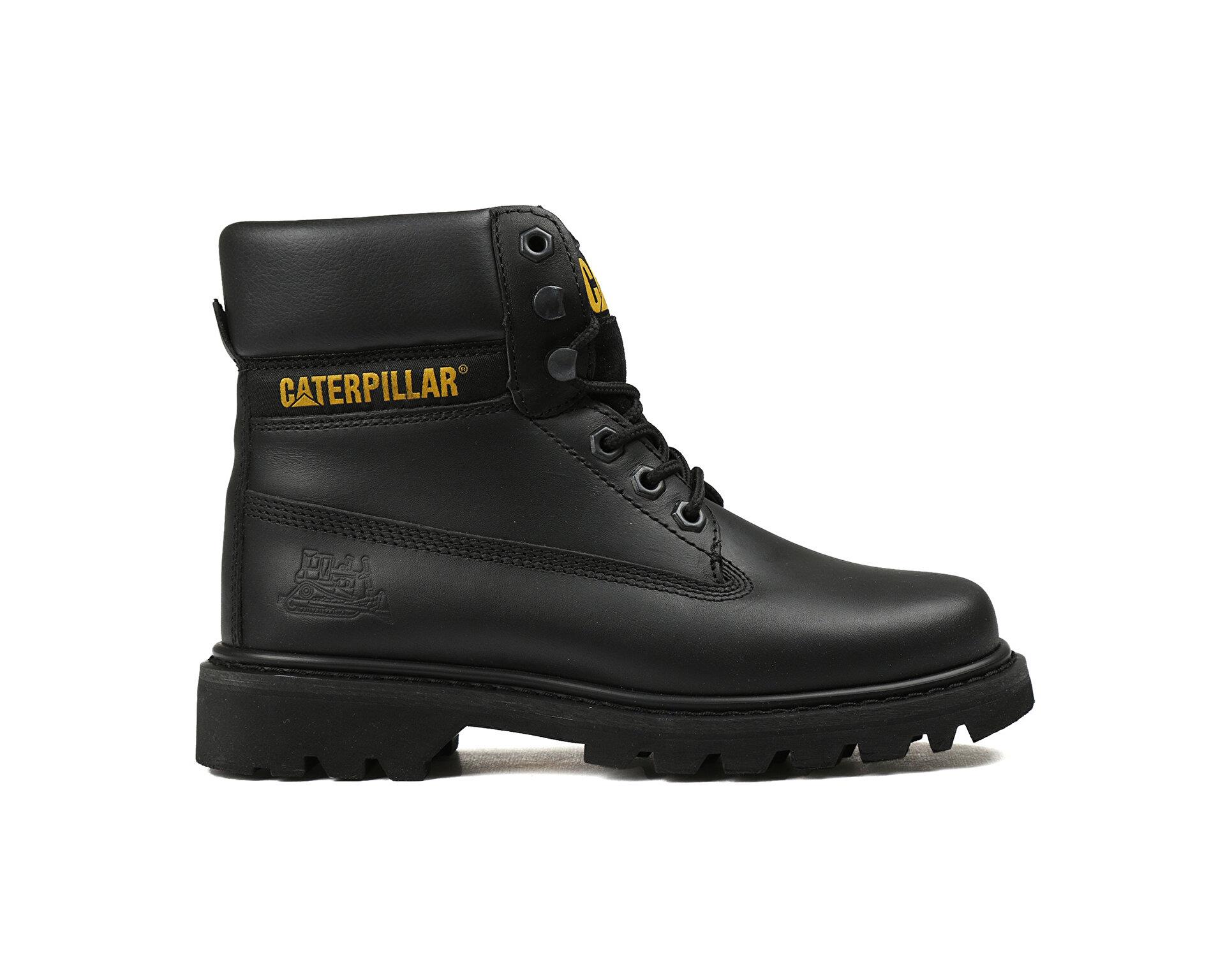 Caterpillar Colorado Black Kadın Deri Siyah Bot 015G100095