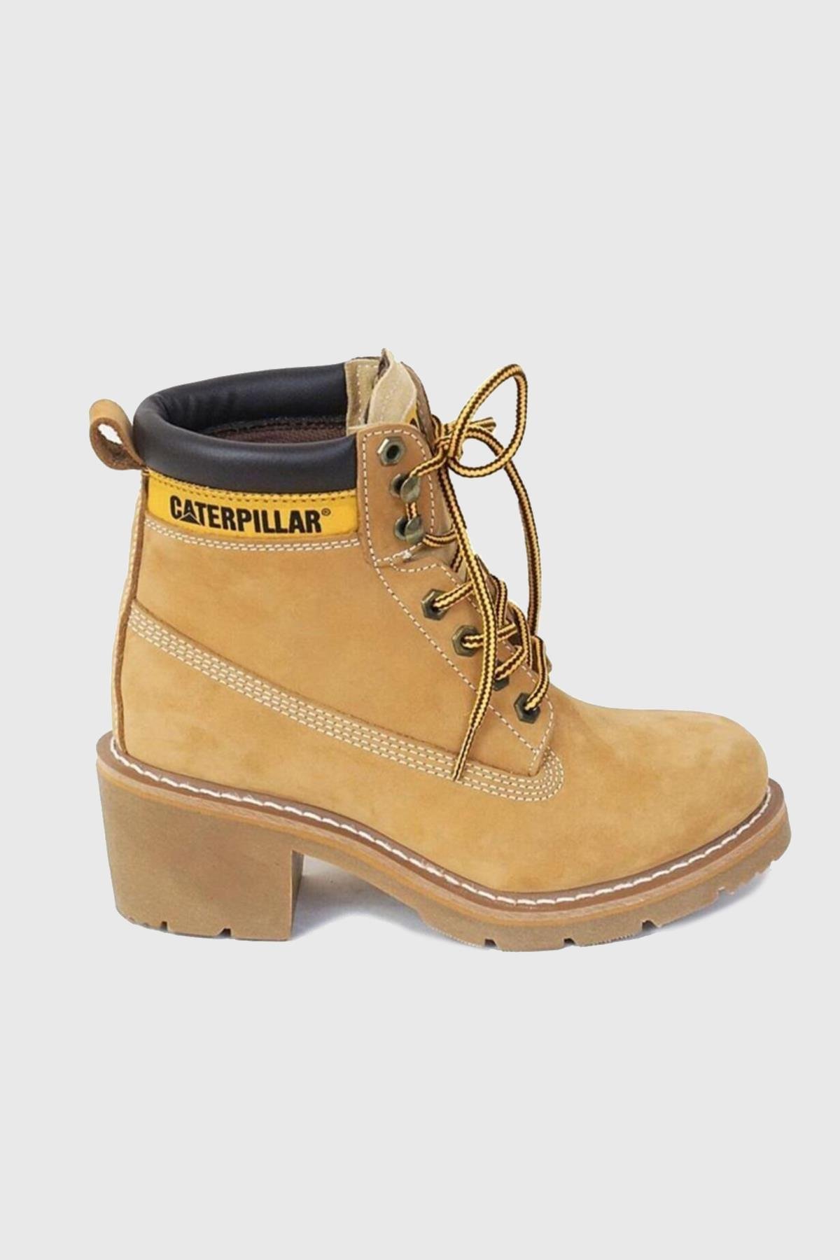 Caterpillar Ottawa Honey Kadın Nubuk Sarı Bot 015Z100834