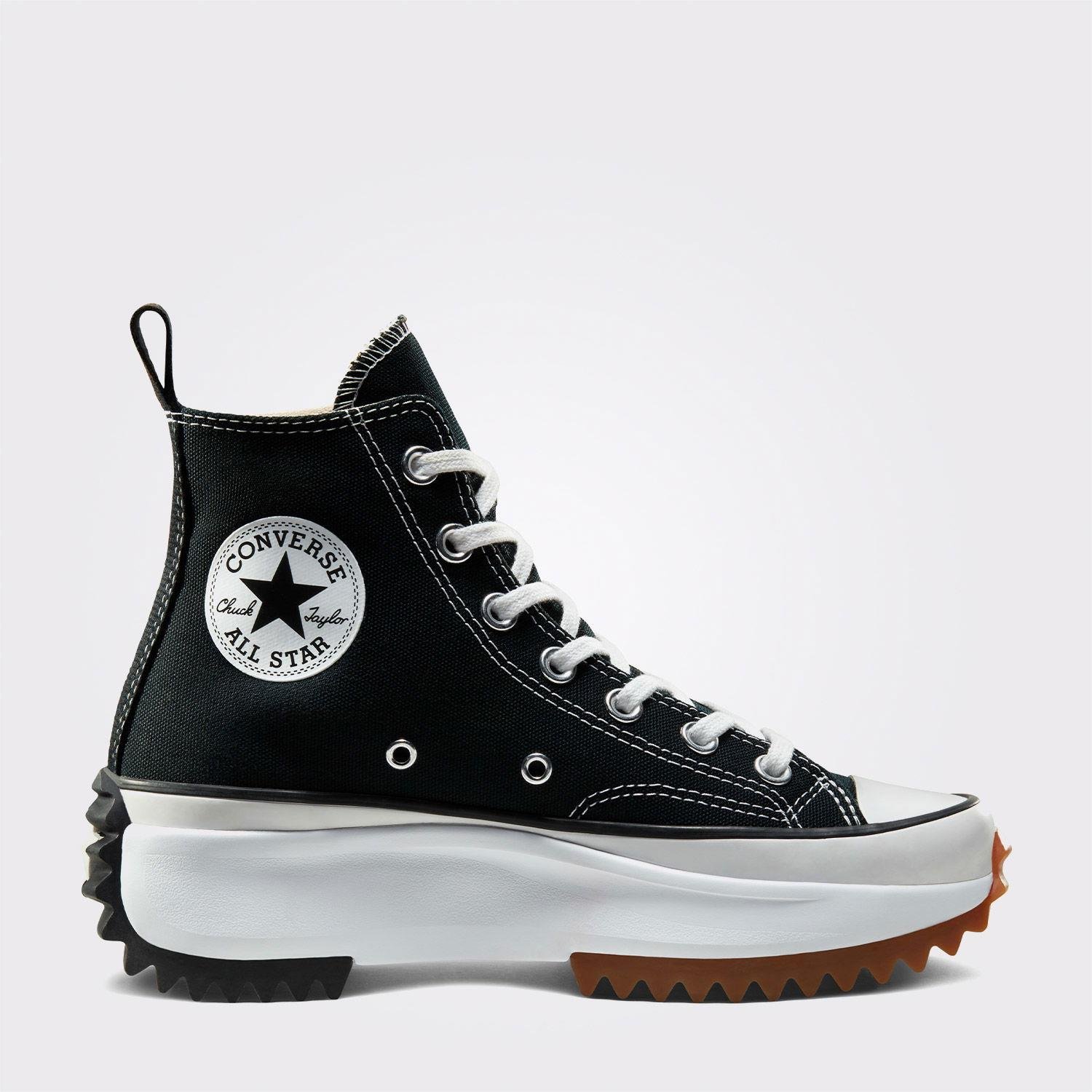 Converse Run Star Hike Unisex Siyah Platform Sneaker