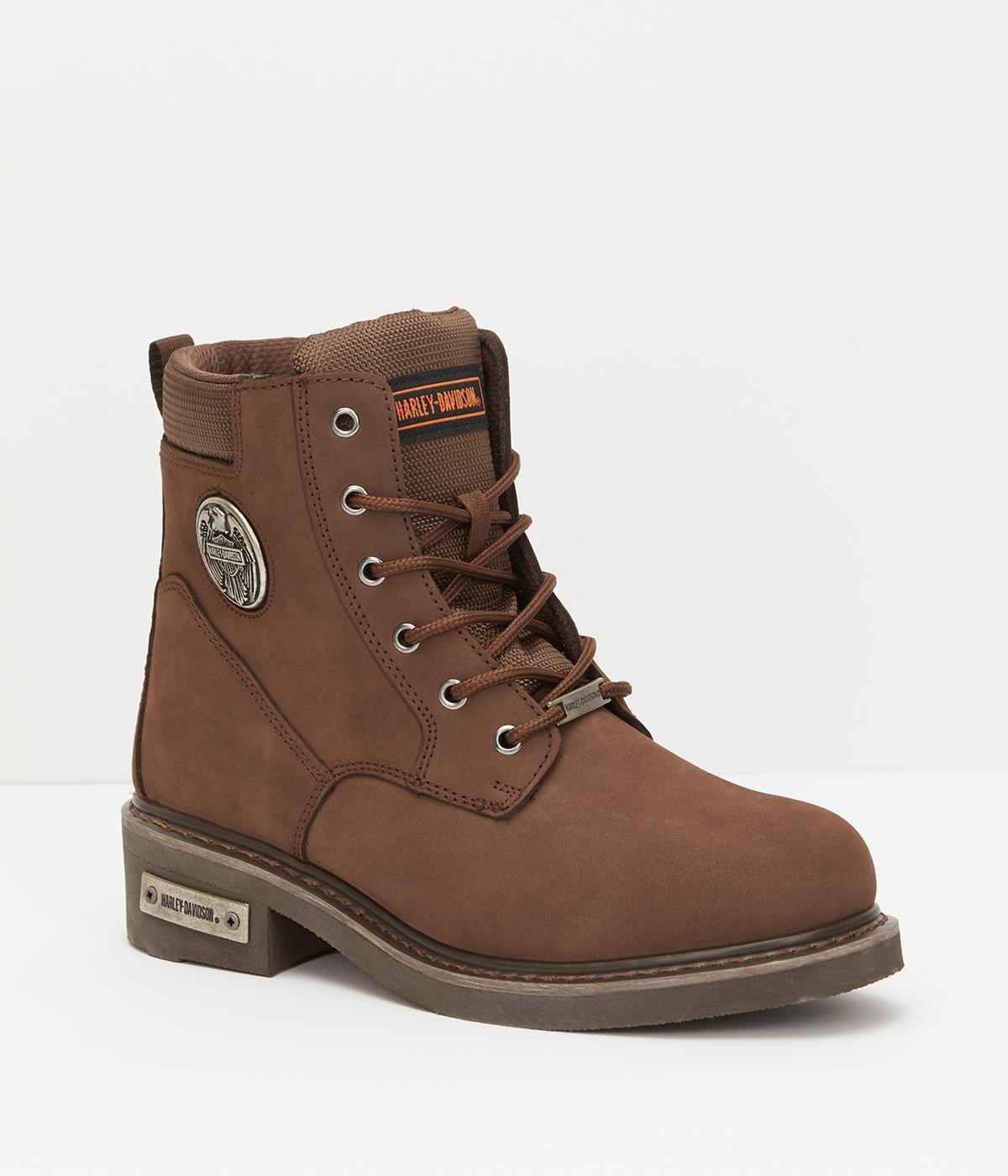 Harley Davidson Jim Erkek Kahverengi Nubuk Bot