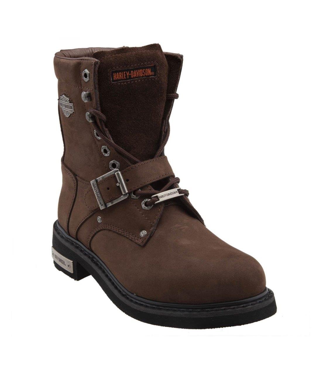 Harley Davidson Jimson Zip HI Kadın Nubuk Kahverengi Bot