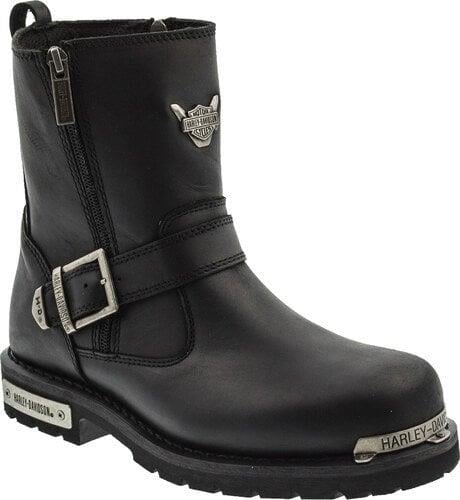 Harley Davidson Startex Erkek Deri Siyah Bot