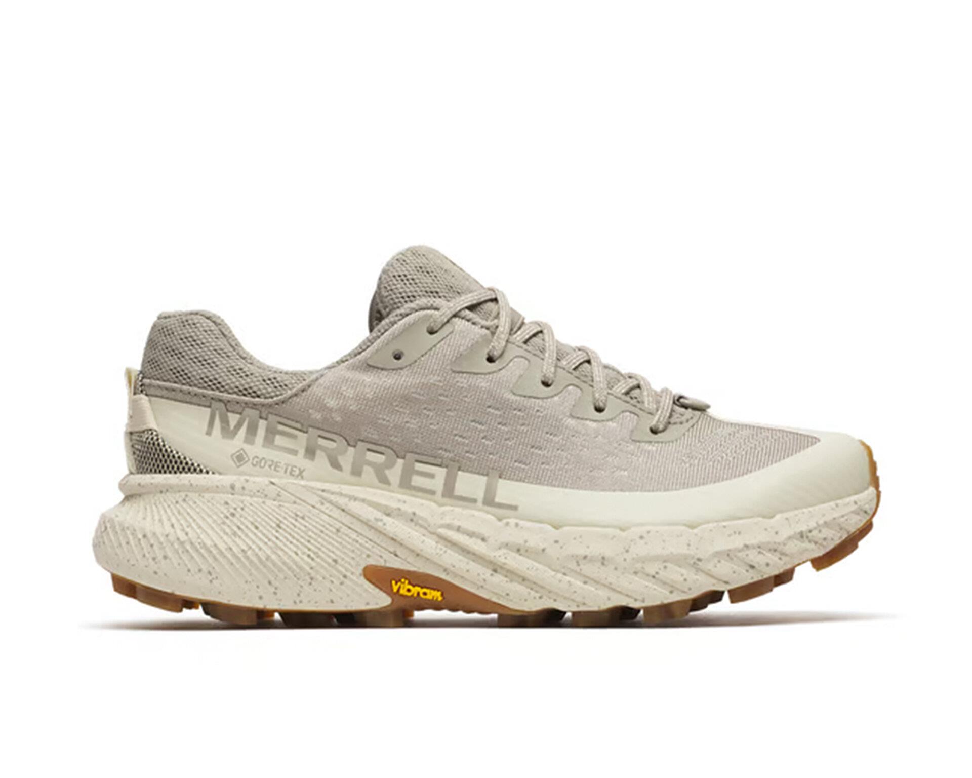 Merrell Agility Peak 5 Gore-Tex Kadın Bej Patika Koşusu Ayakkabısı