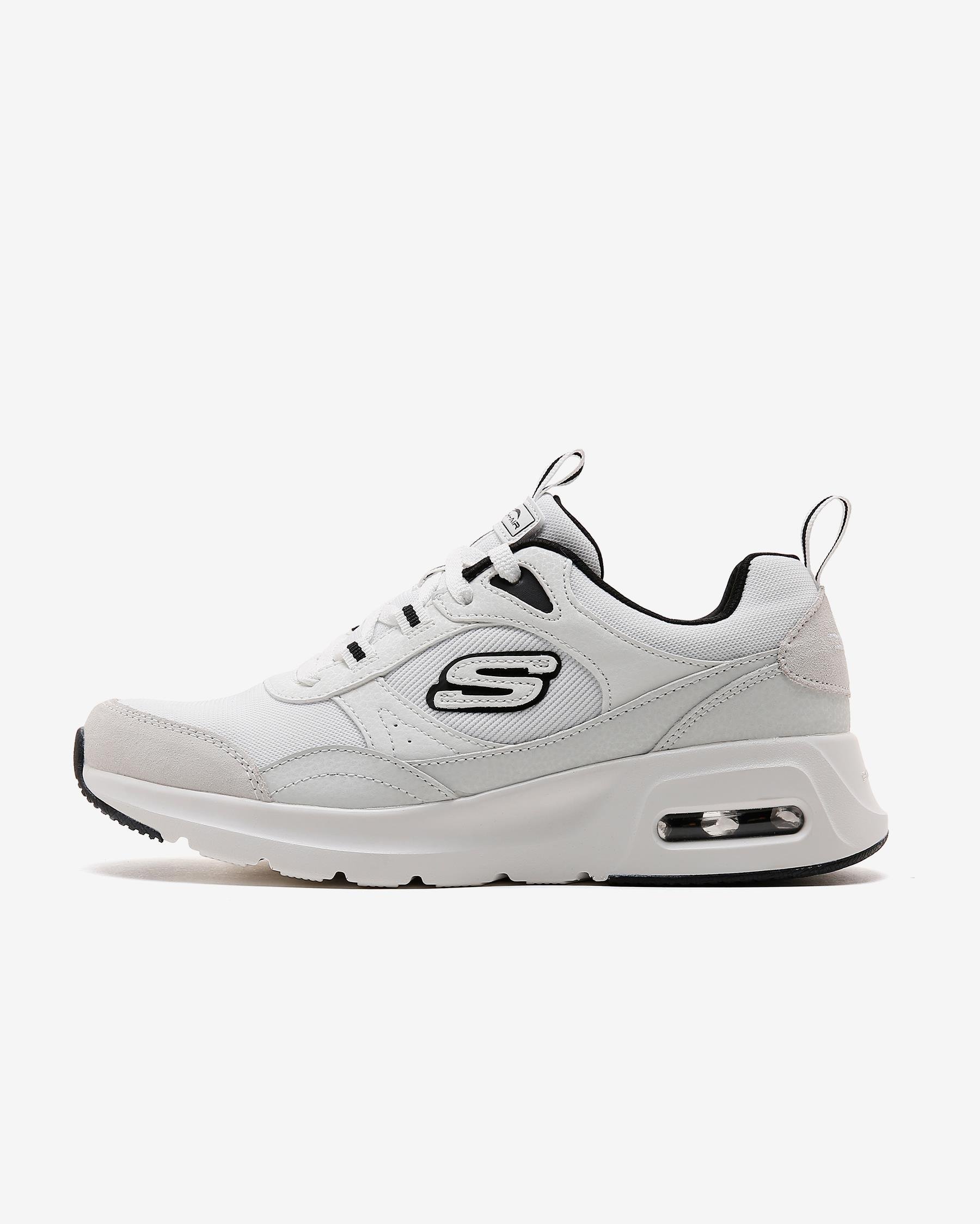 Skech - Air Court 232646 WBK Erkek Beyaz Sneakers