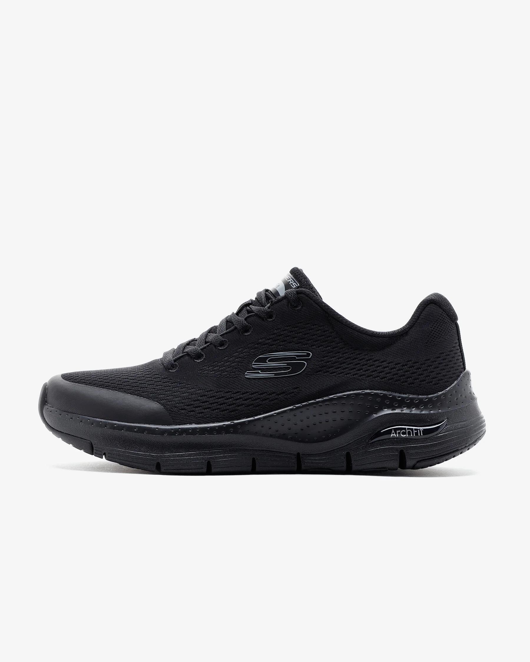 Skechers Arch Fit 232040TK BBK Erkek Siyah Günlük Ayakkabı