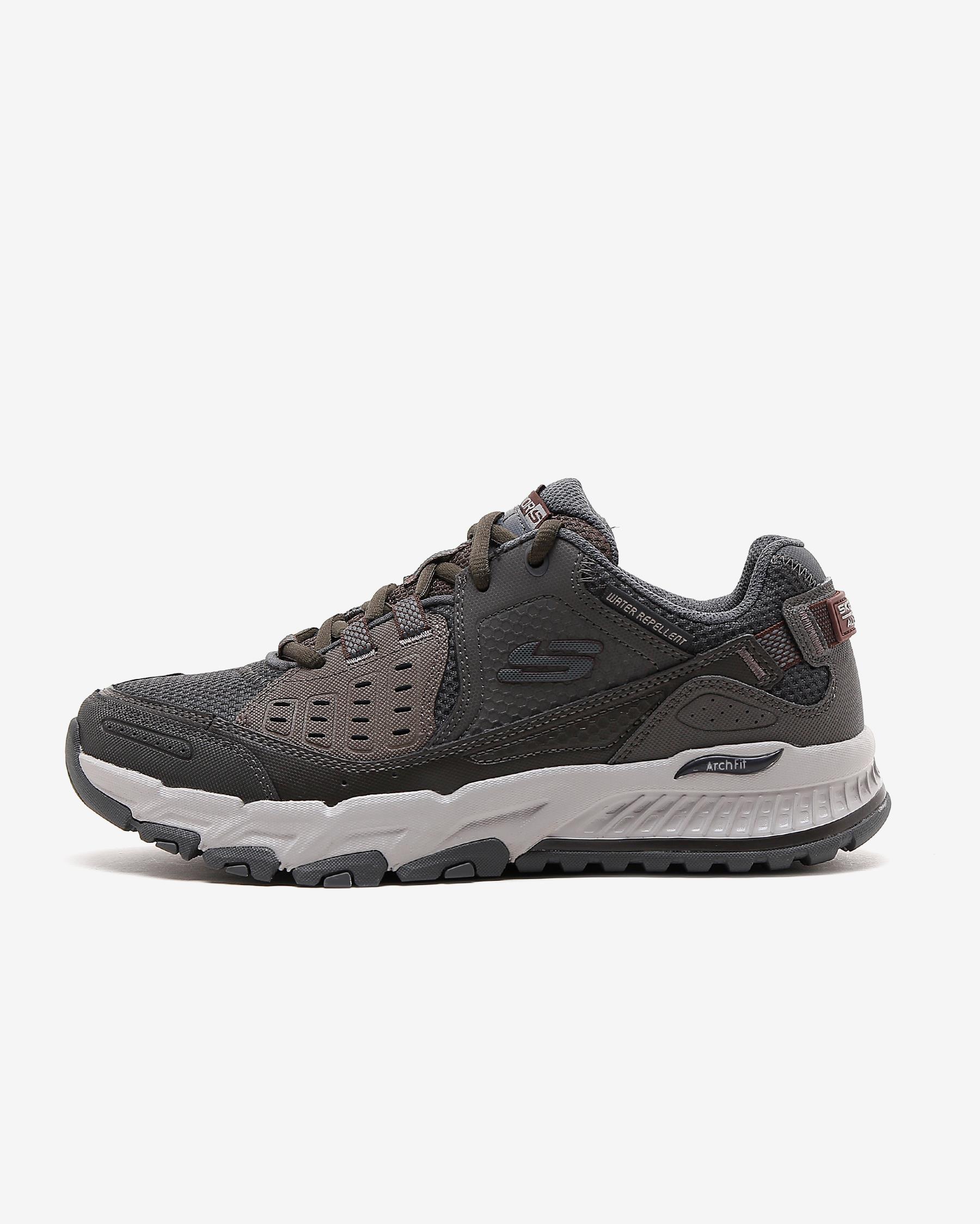 Skechers Arch Fit Escape Plan 237545 CCOL Erkek Gri Outdoor Ayakkabı